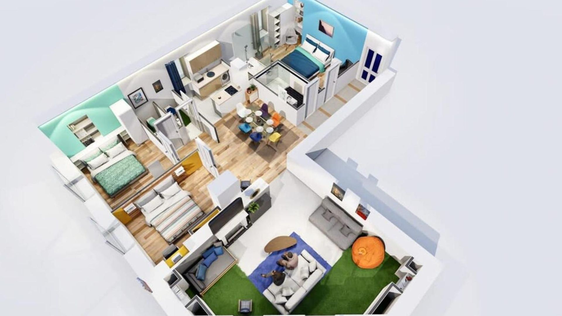 Le Big Flat - Hypercentre - Parking - Visite Virtuelle *