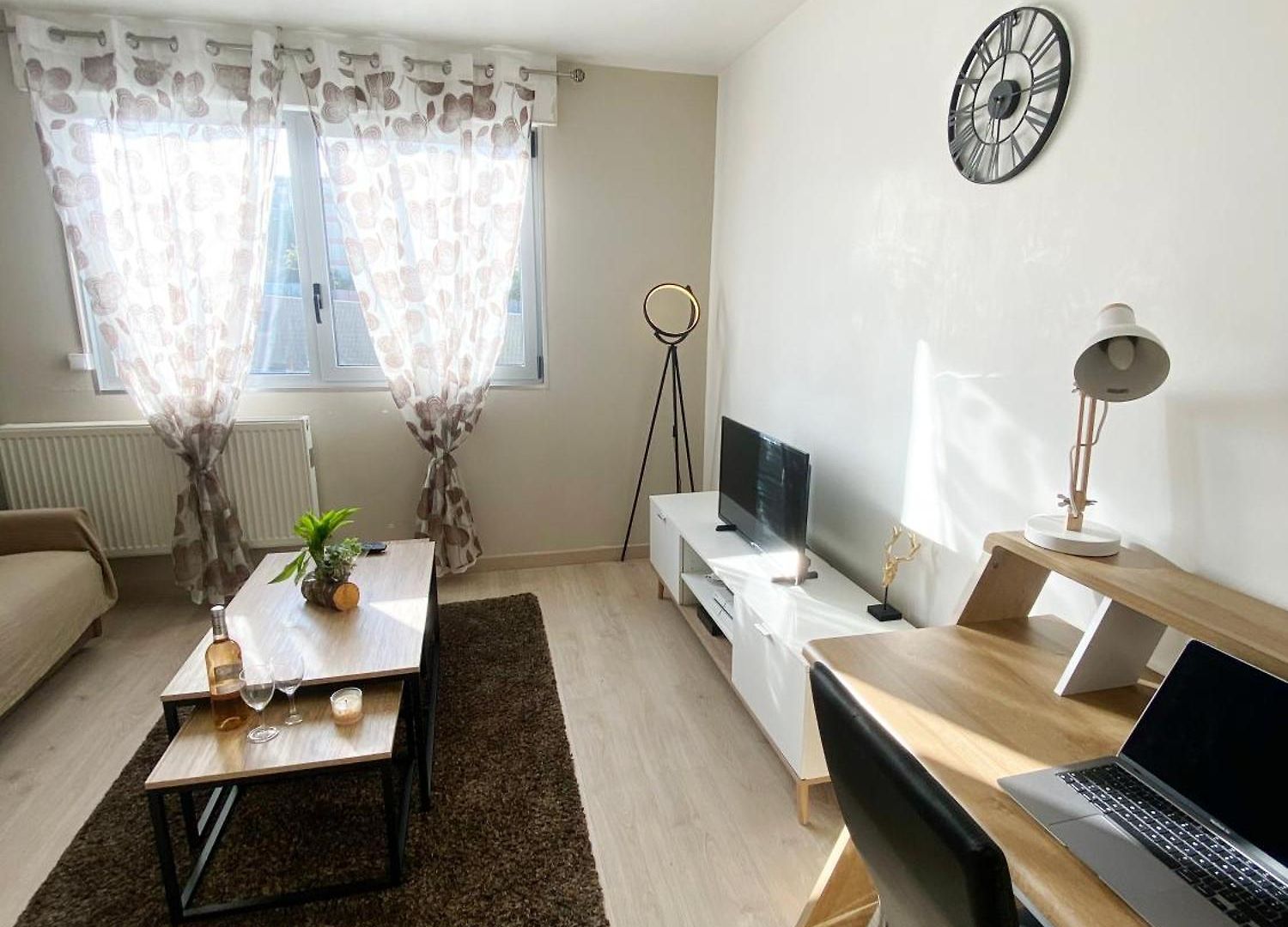 Appartement Bel 2 Pièces - 10min De La