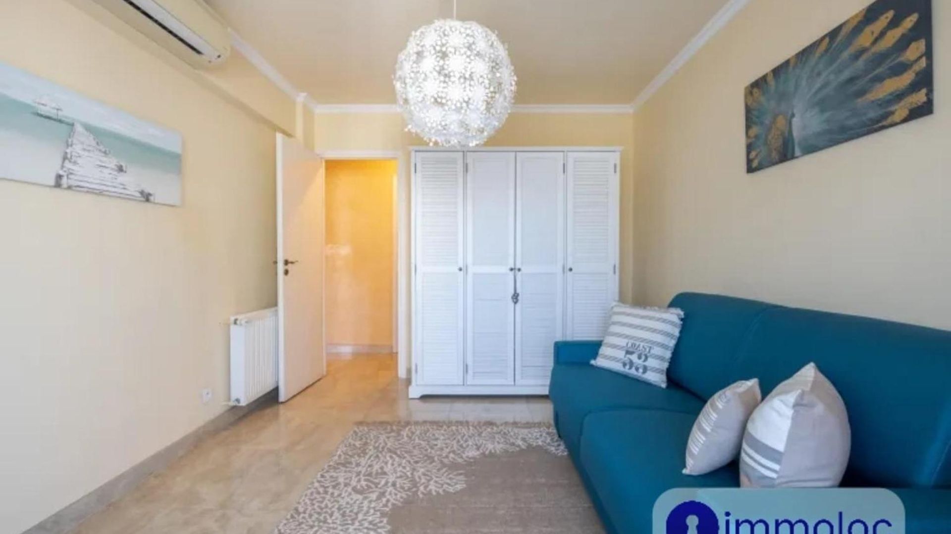 Air-conditioned With Terrace Sea View Apartment Nice