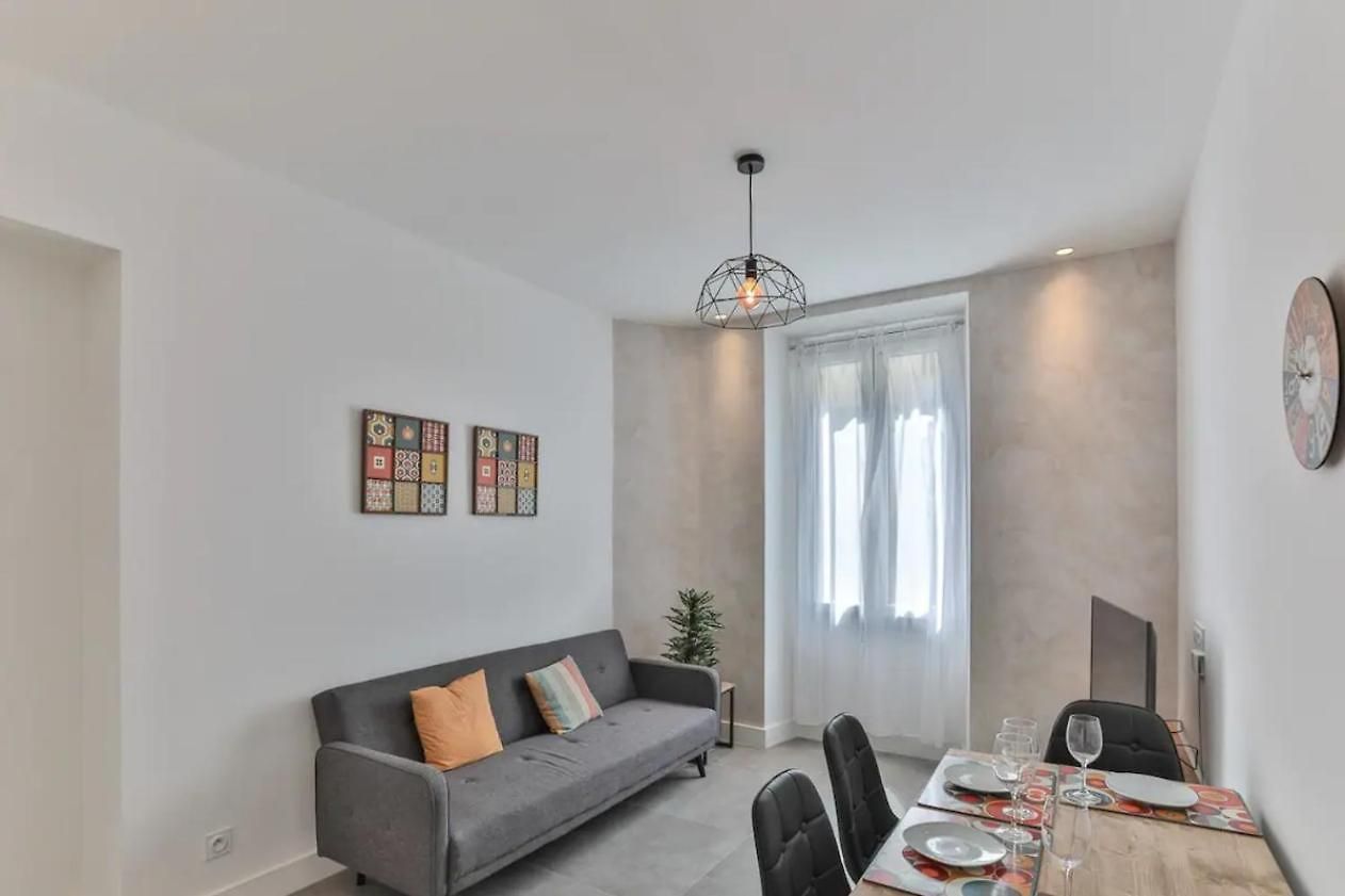 Appartement Cozy 2 Pièces, Emplacement Idéal - Wifi, Ac, 2pers Nice