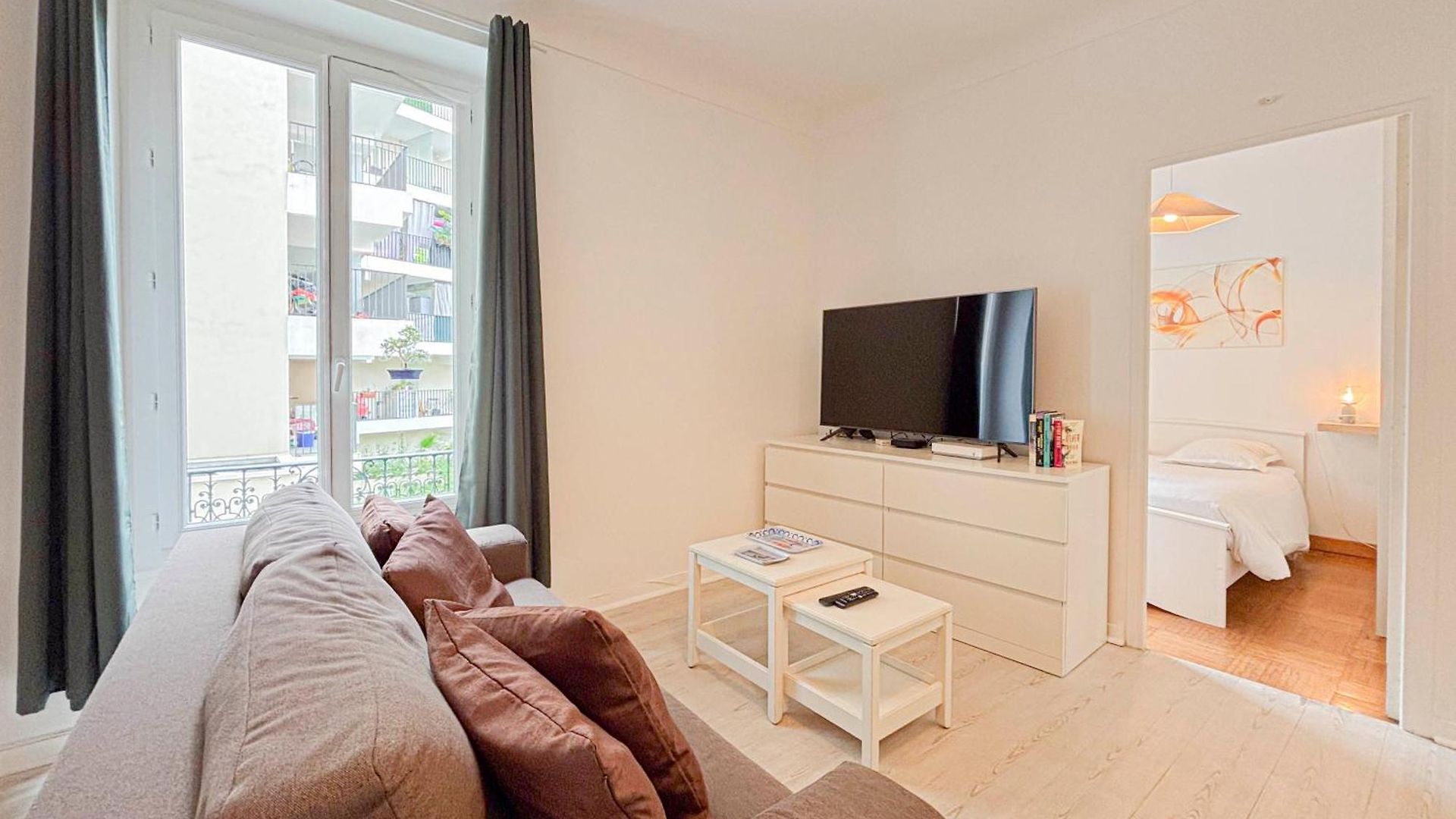 2p Près Du Negresco Et De La - 3pers Appartement
