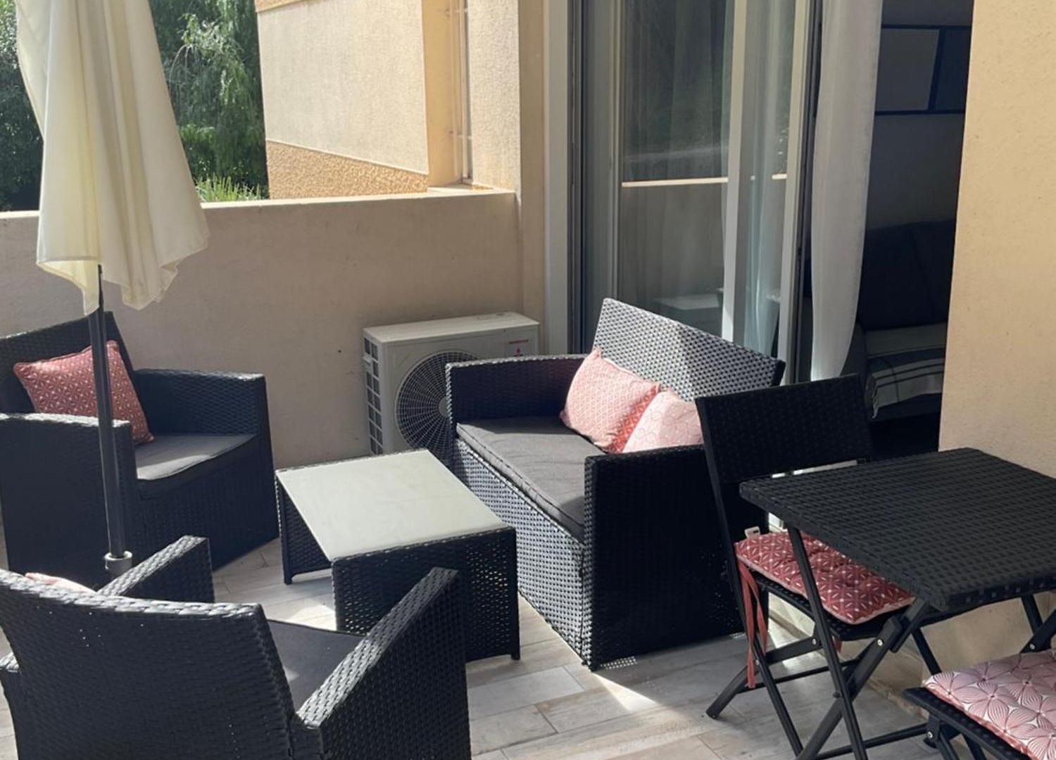 Apartment Coin Nuit Terrasse Parking Clim Nice