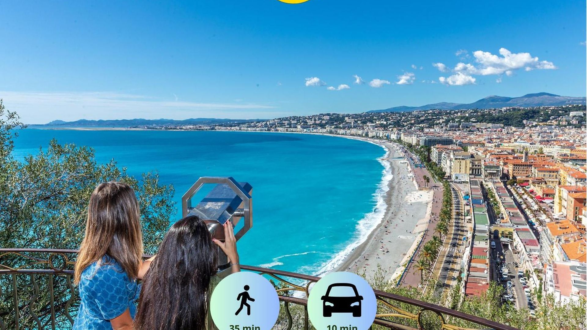 Magnifique Avec Vue Panoramique Nice