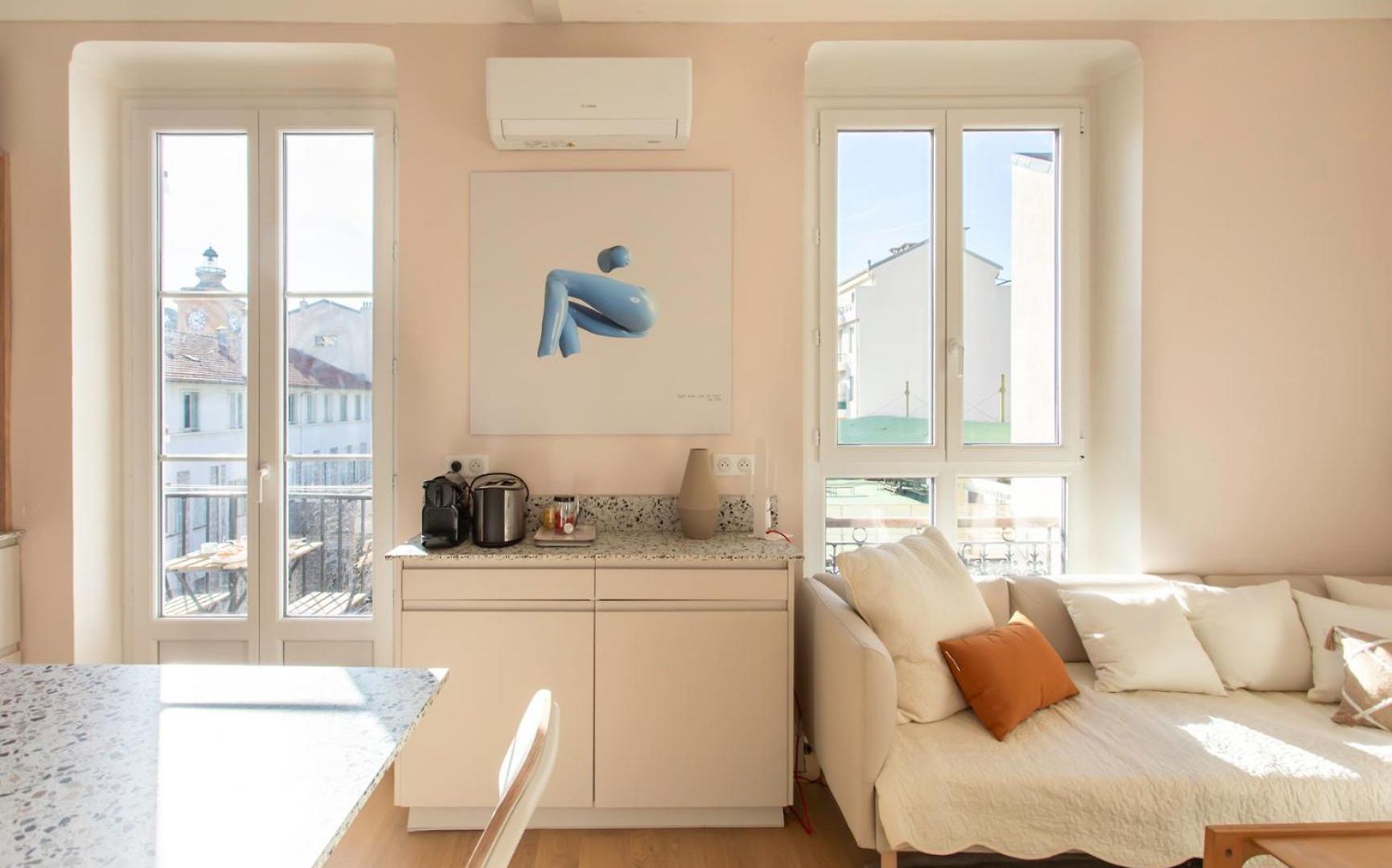 Appartement #25 Staywizus - 2bdr Port, 5min From The Old Town Balcony, Ac & Wifi Nice