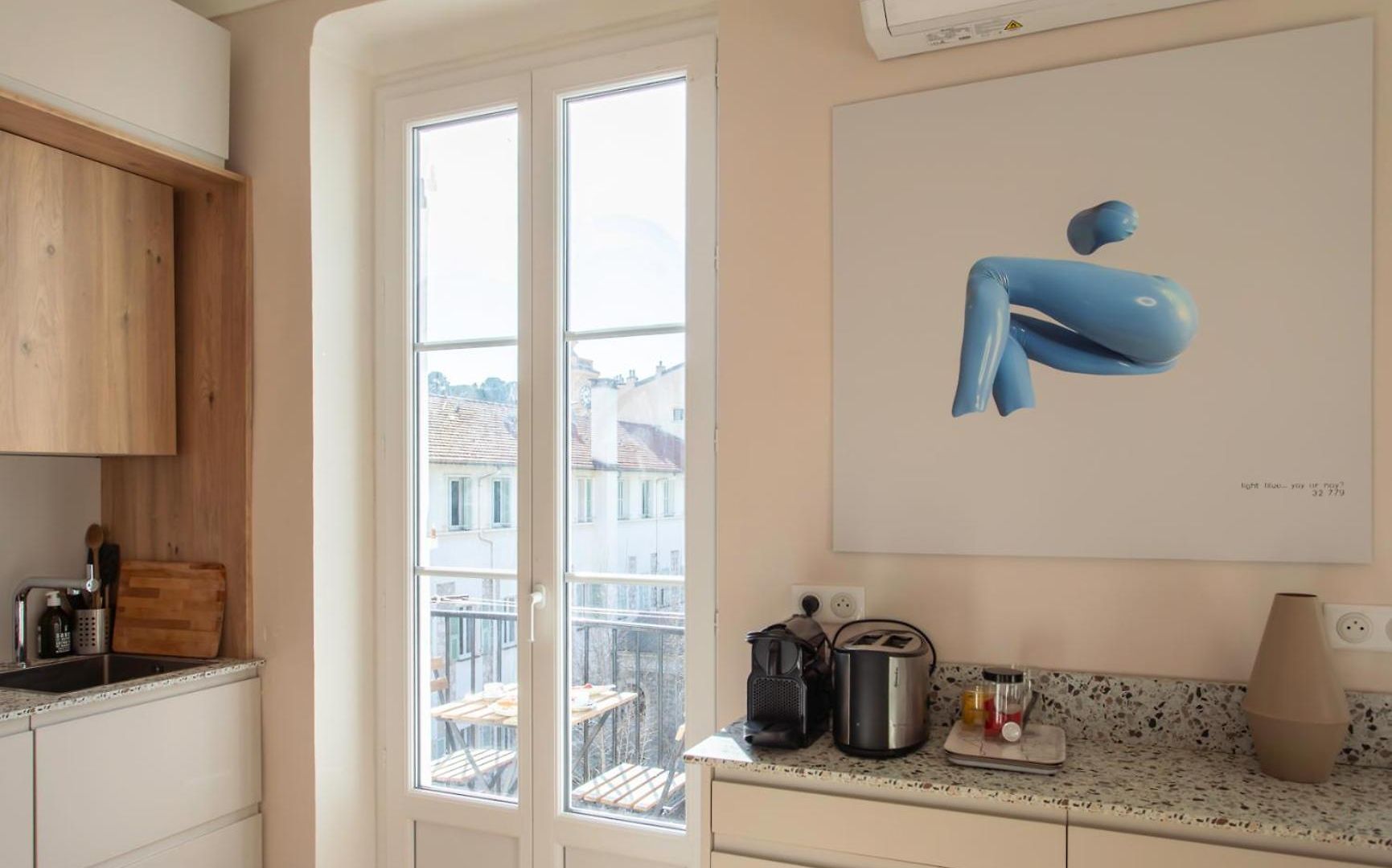 #25 Staywizus - 2bdr Port, 5min From The Old Town Balcony, Ac & Wifi