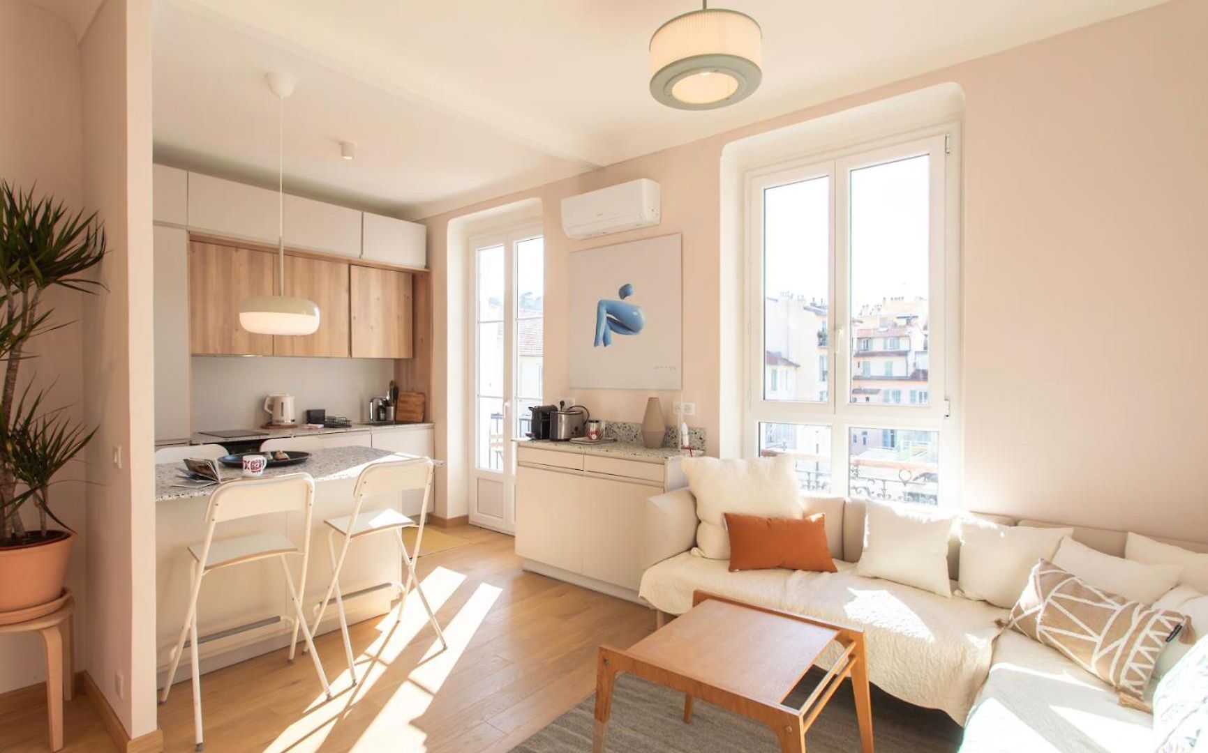 #25 Staywizus - 2bdr Port, 5min From The Old Town Balcony, Ac & Wifi Appartement