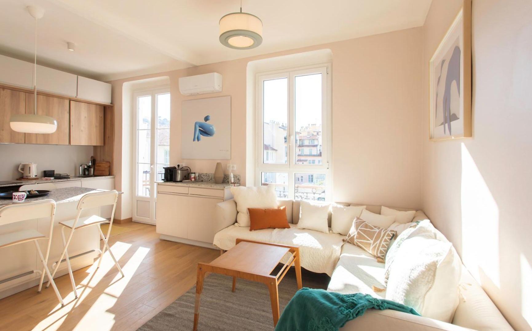 Appartement #25 Staywizus - 2bdr Port, 5min From The Old Town Balcony, Ac & Wifi Nice