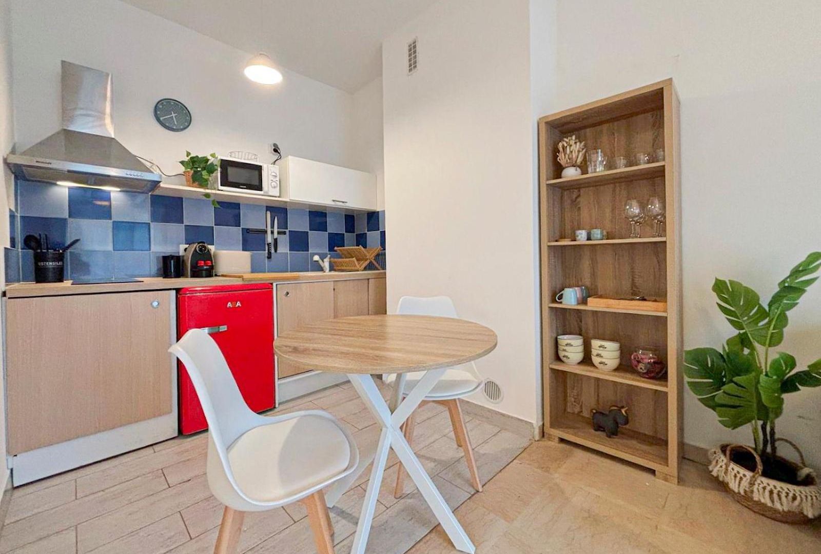 Plage, Promenade & Confort - Wifi, Ac, 4 Pers Appartement Nice