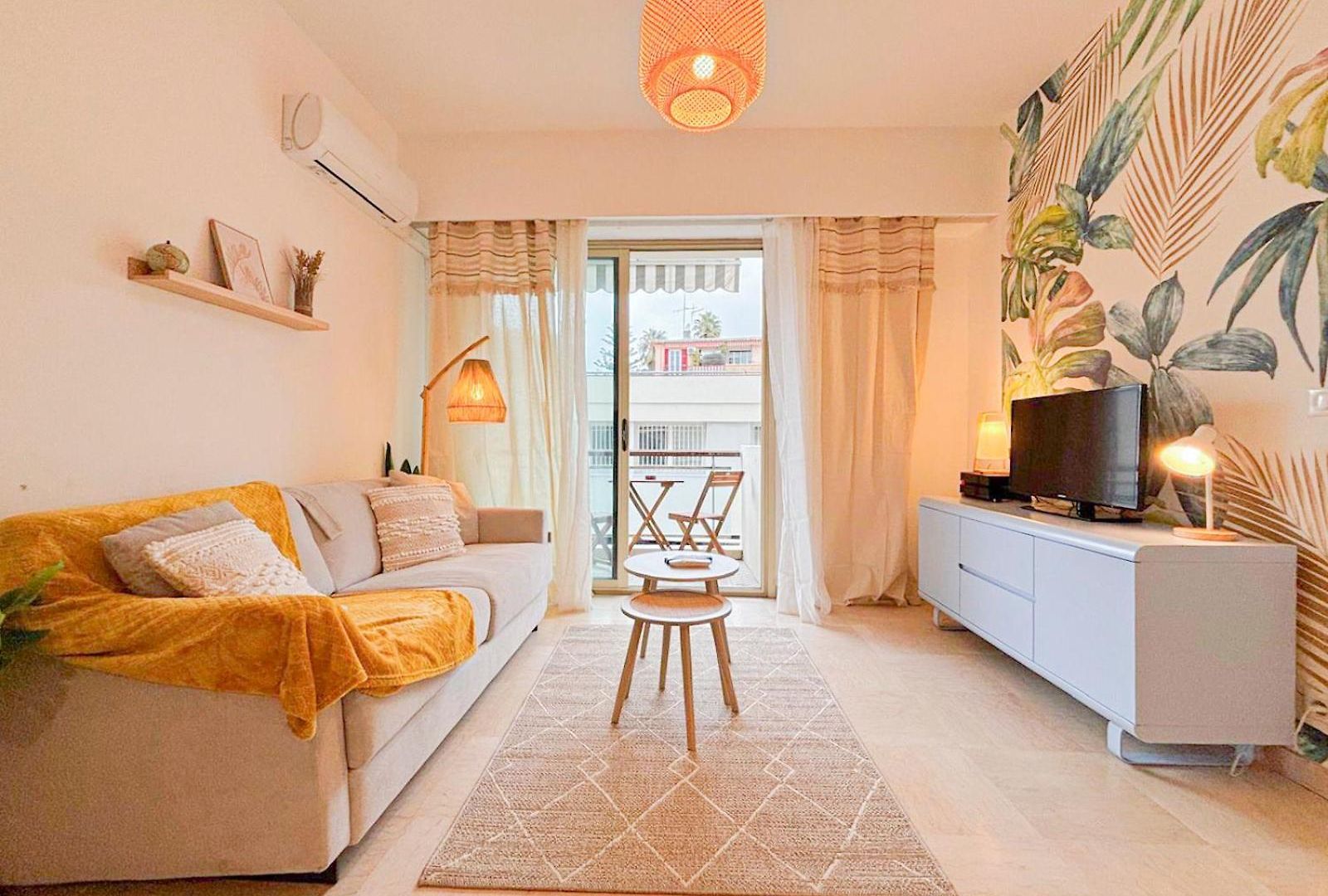 Plage, Promenade & Confort - Wifi, Ac, 4 Pers Appartement