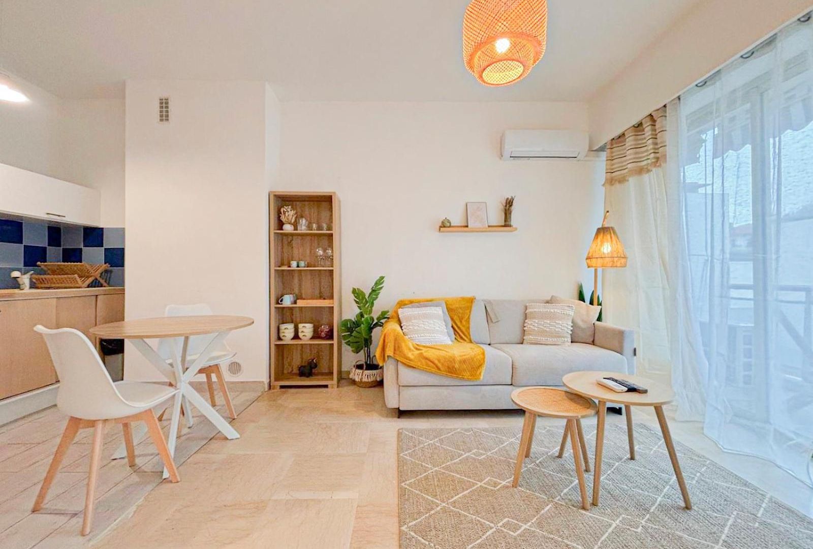 Plage, Promenade & Confort - Wifi, Ac, 4 Pers Nice