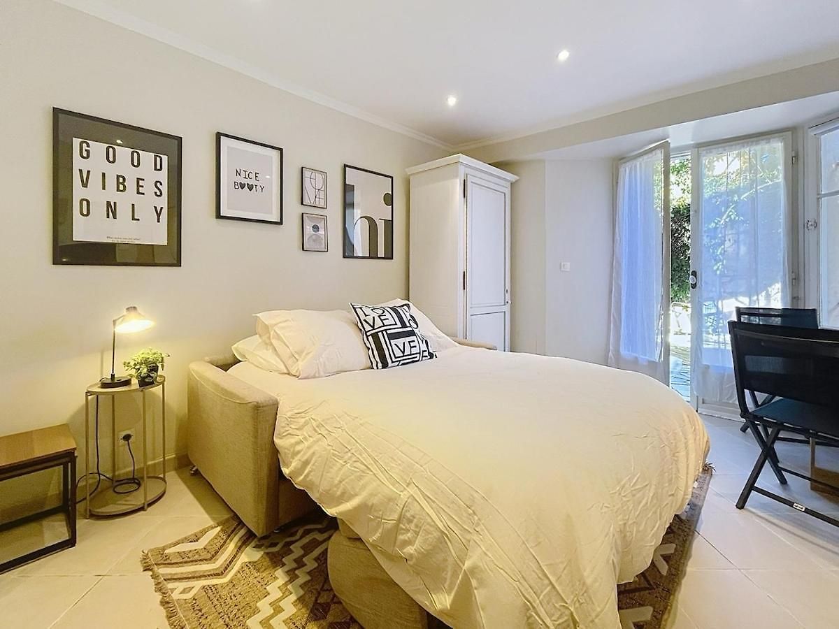 Cosy Avec Jardin Privatif - Carabacel, Apartment