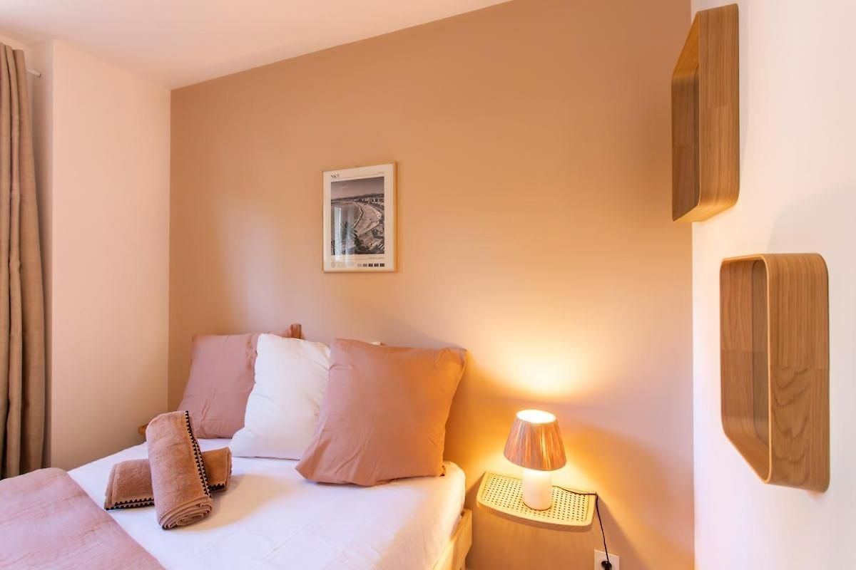 #41 Staywizus - Flat For 6, 3 Bdr Parking Wifi 5mins Walk Tram T1 Appartement Nice