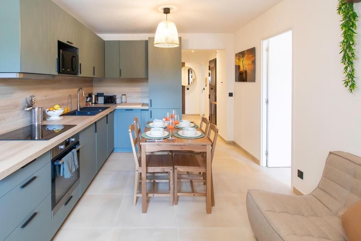 #41 Staywizus - Flat For 6, 3 Bdr Parking Wifi 5mins Walk Tram T1 Appartement Nice