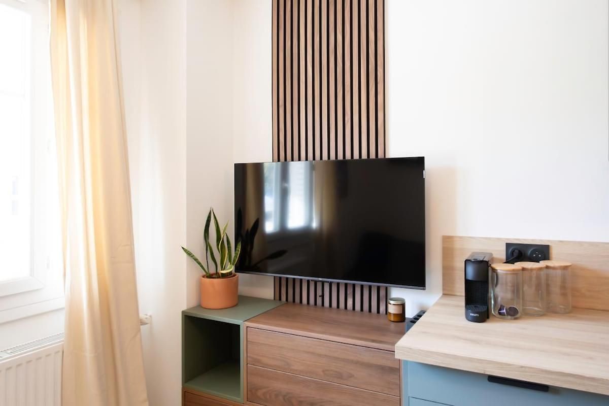 Appartement #41 Staywizus - Flat For 6, 3 Bdr Parking Wifi 5mins Walk Tram T1 Nice