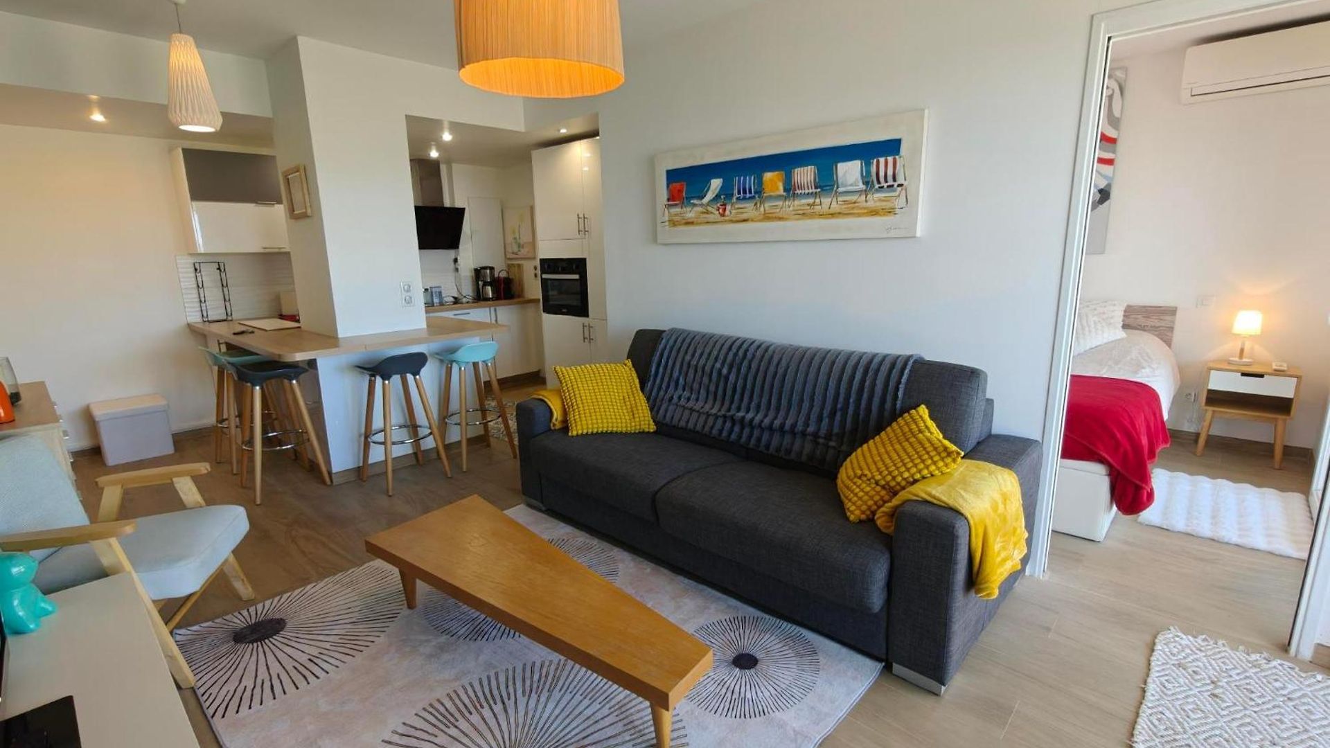 Toit Terrasse Nice-ouest Avec Parking, Clim Et Piscine * Nice