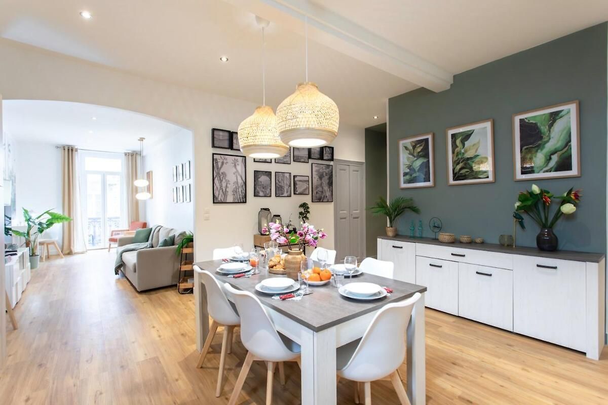 #34 Staywizus - Lamartine 3 Bdr Ac Balcony 10mins Walk To Old Town Nice