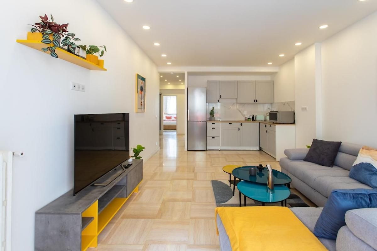 Appartement L38 Staywiz Us - Fleur 7min Walk To Beach,free Park,balc&ac *