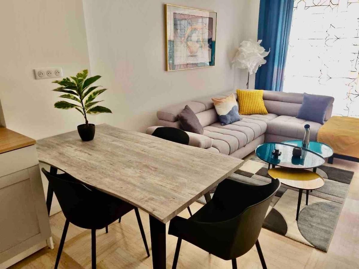 Appartement L38 Staywiz Us - Fleur 7min Walk To Beach,free Park,balc&ac