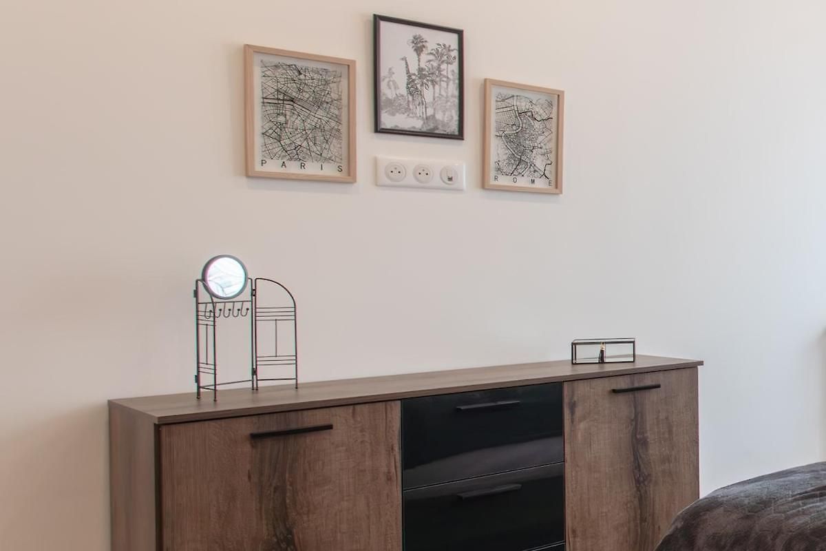Appartement L38 Staywiz Us - Fleur 7min Walk To Beach,free Park,balc&ac Nice