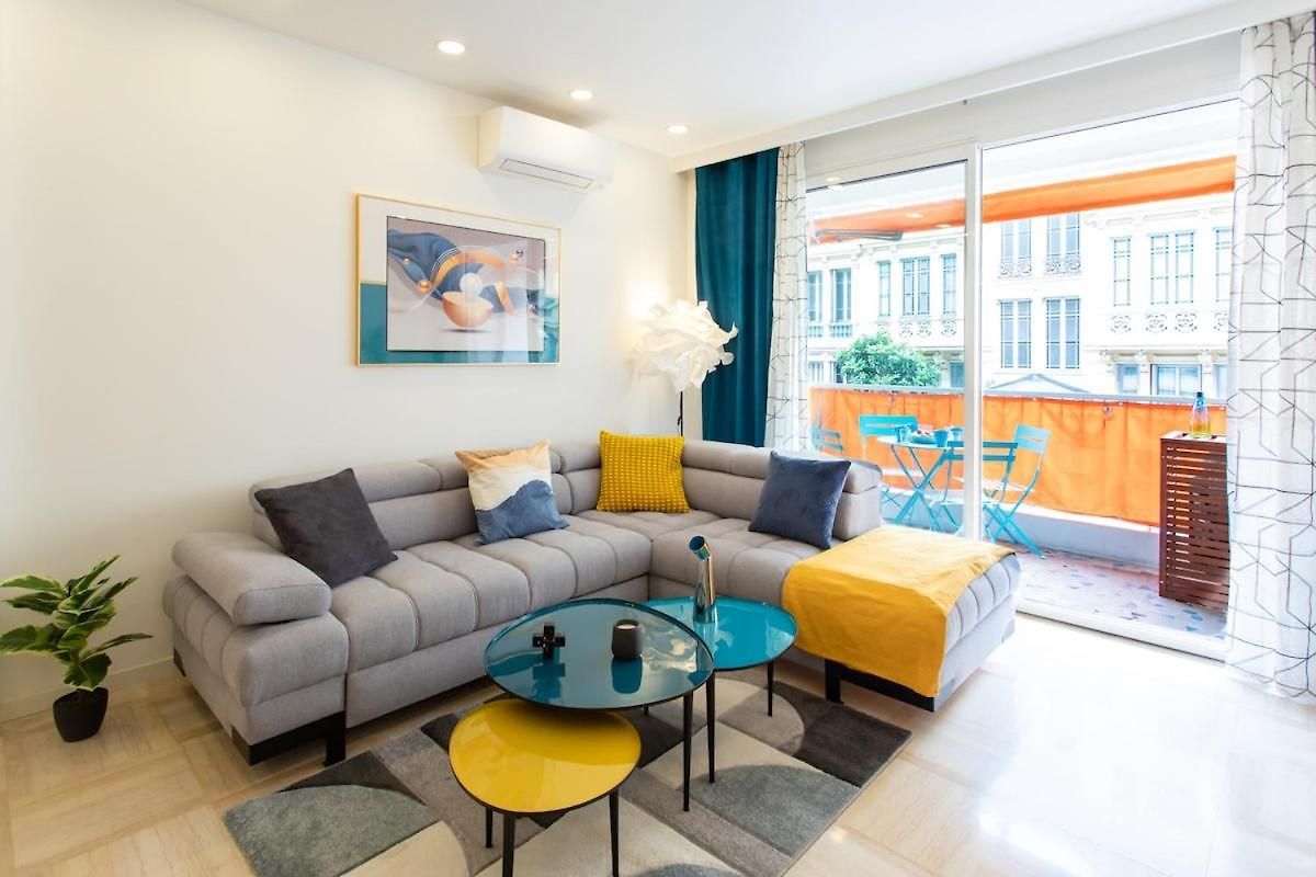 L38 Staywiz Us - Fleur 7min Walk To Beach,free Park,balc&ac * Nice