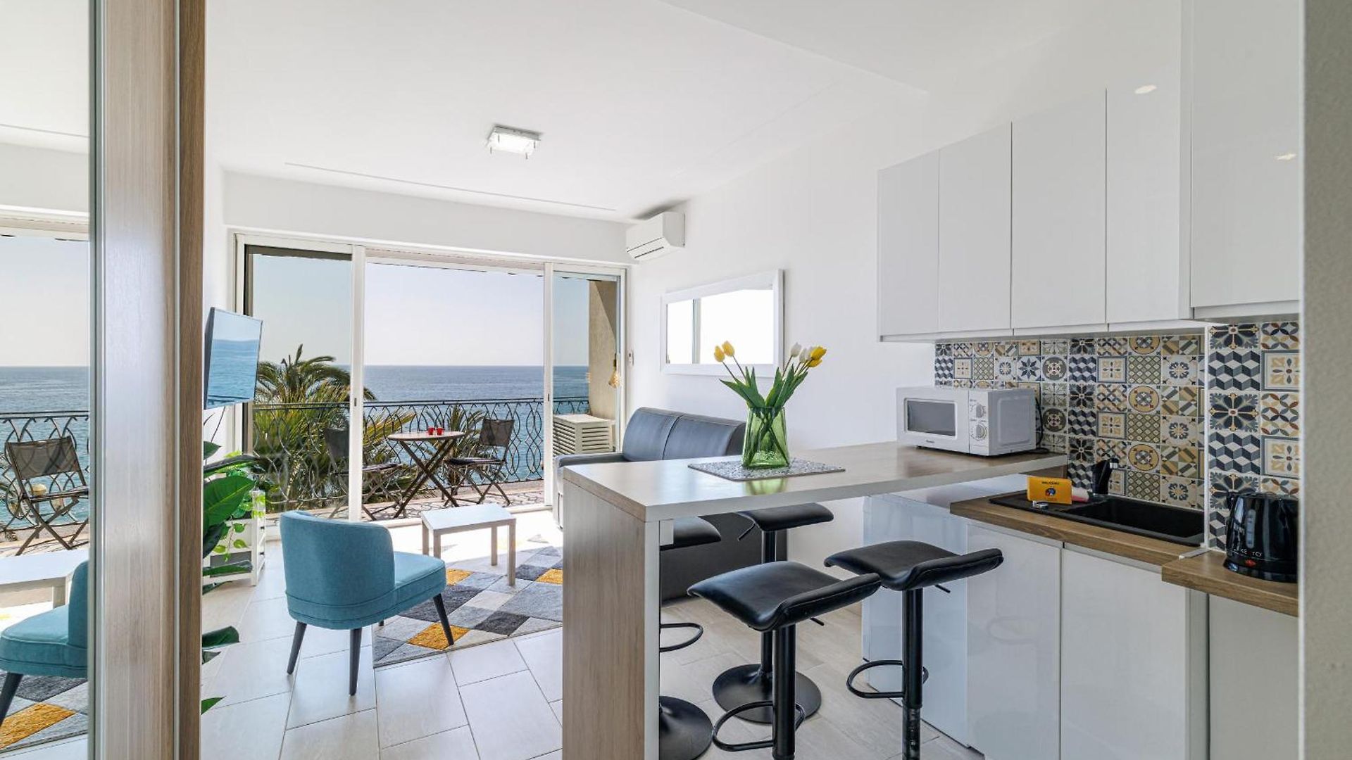 Sea View - Lovely Promenade Des Apartment *