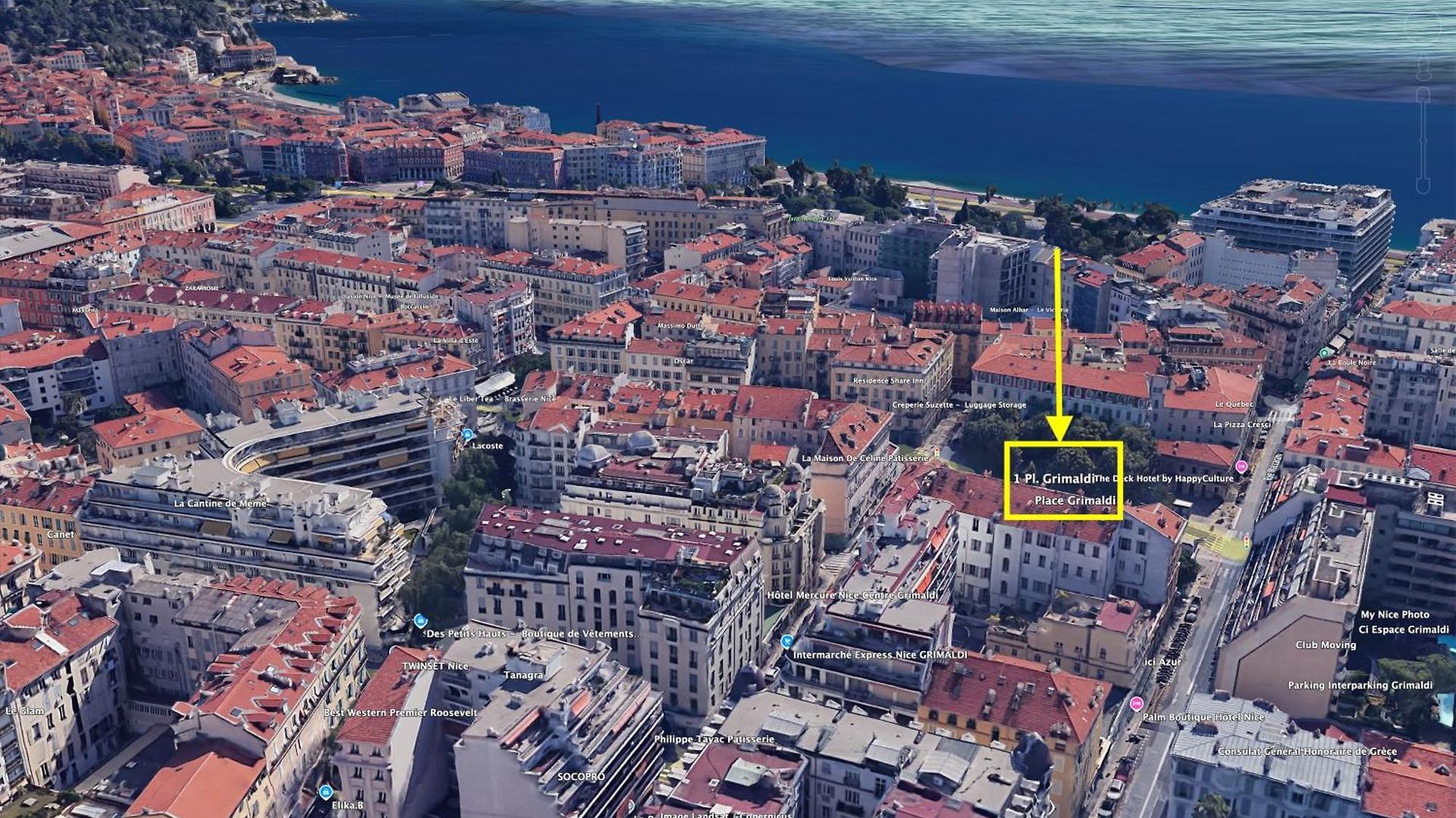 Apartment New! Remodeled In The Heart Of Nice, 3 Min, 2br, Ac, Elevator, Amazing Little Terrace, Location! Nice