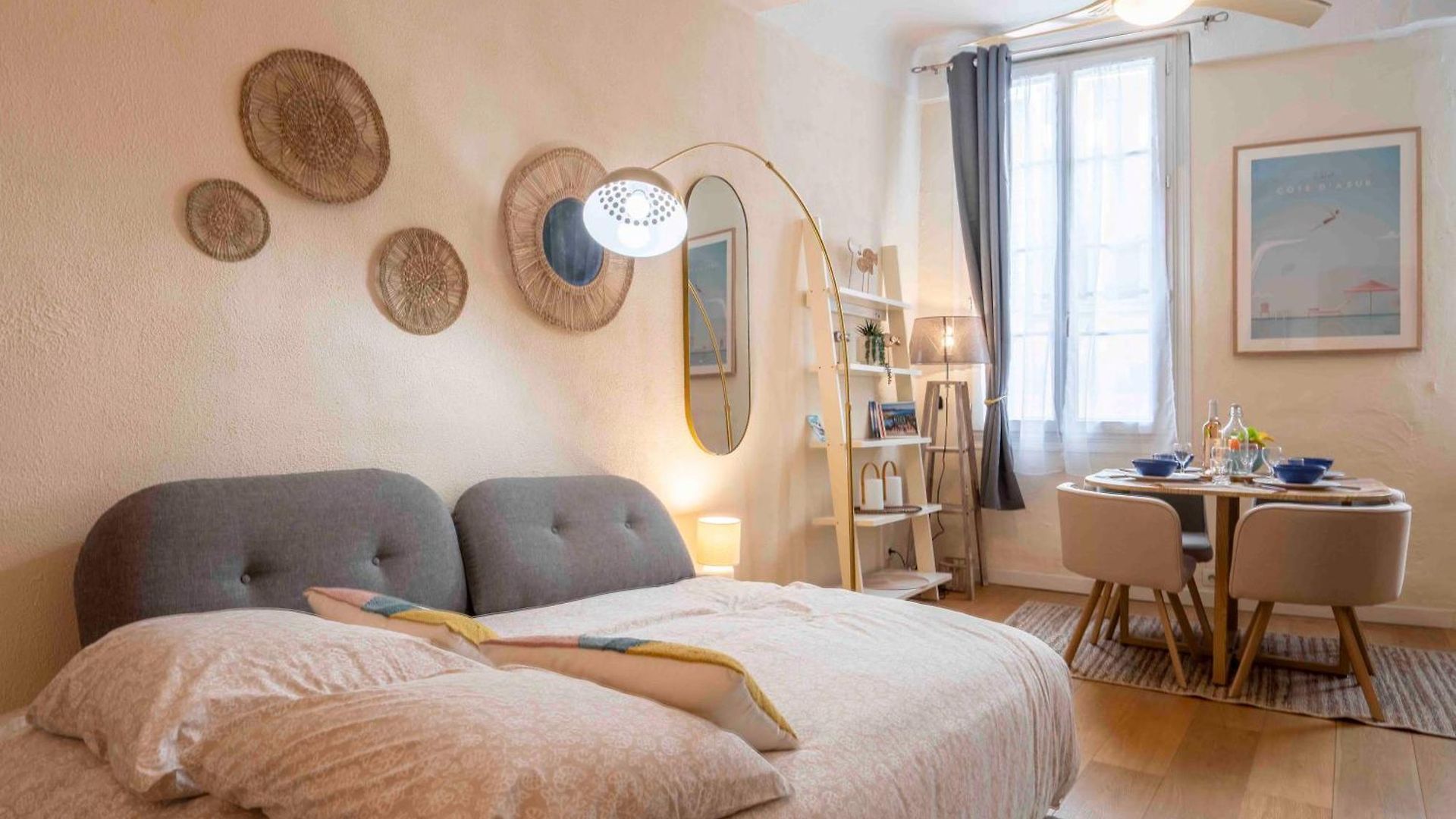 Apartment Charming Flat, Fully Equipped, Air Conditioning, Only 300m - La Loge Nice
