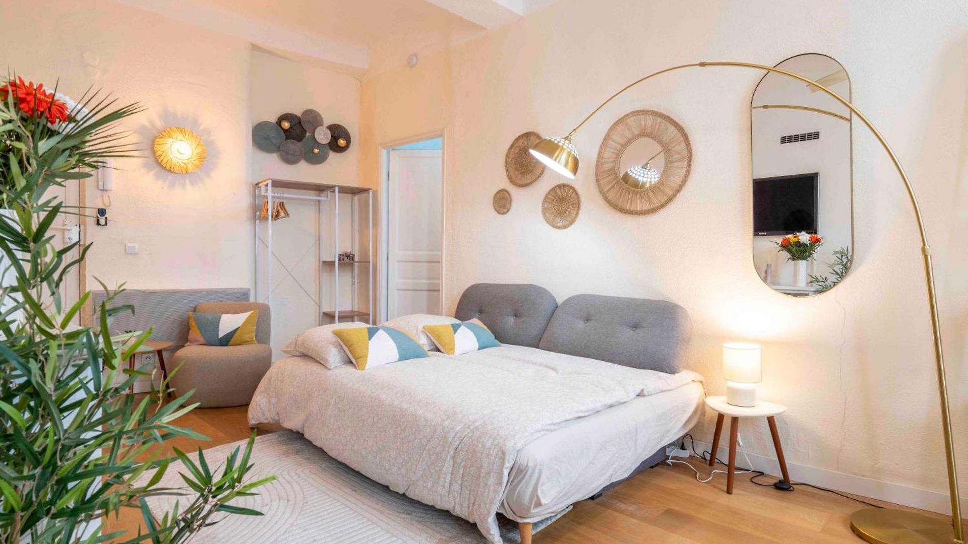 Charming Flat, Fully Equipped, Air Conditioning, Only 300m - La Loge Nice