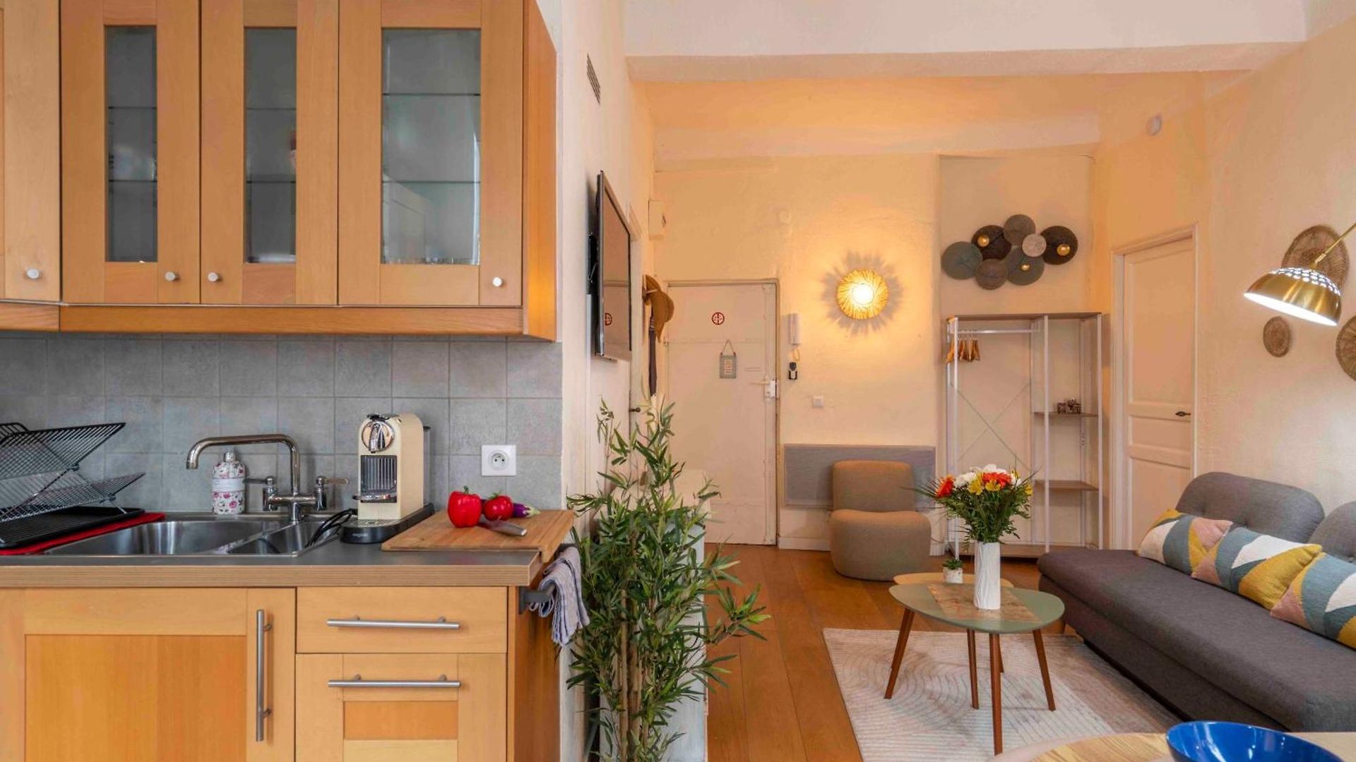 Charming Flat, Fully Equipped, Air Conditioning, Only 300m - La Loge Apartment Nice