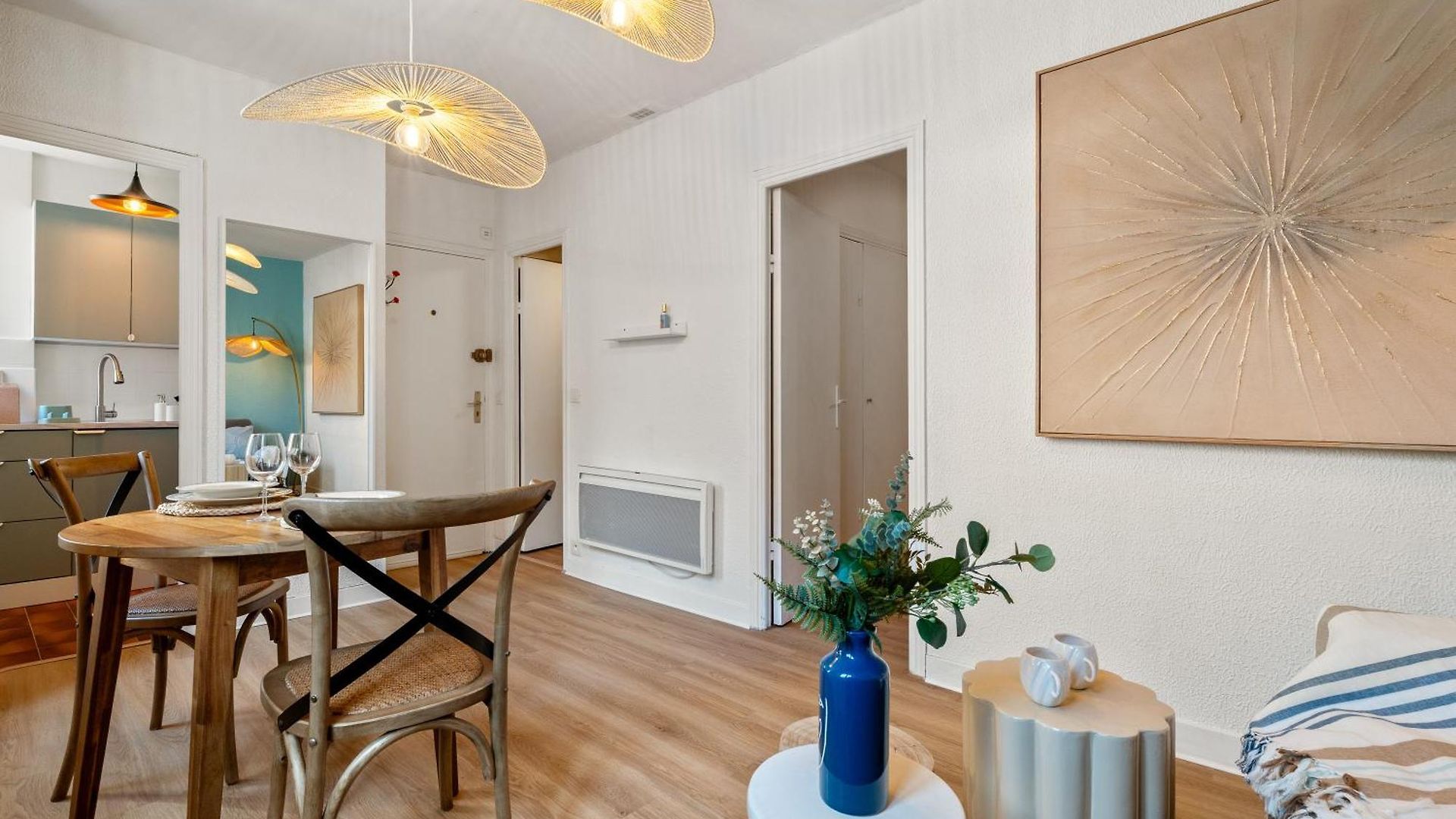 Renting - Clemenceau - Riviera Cocoon Calm Elegance Design * Nice