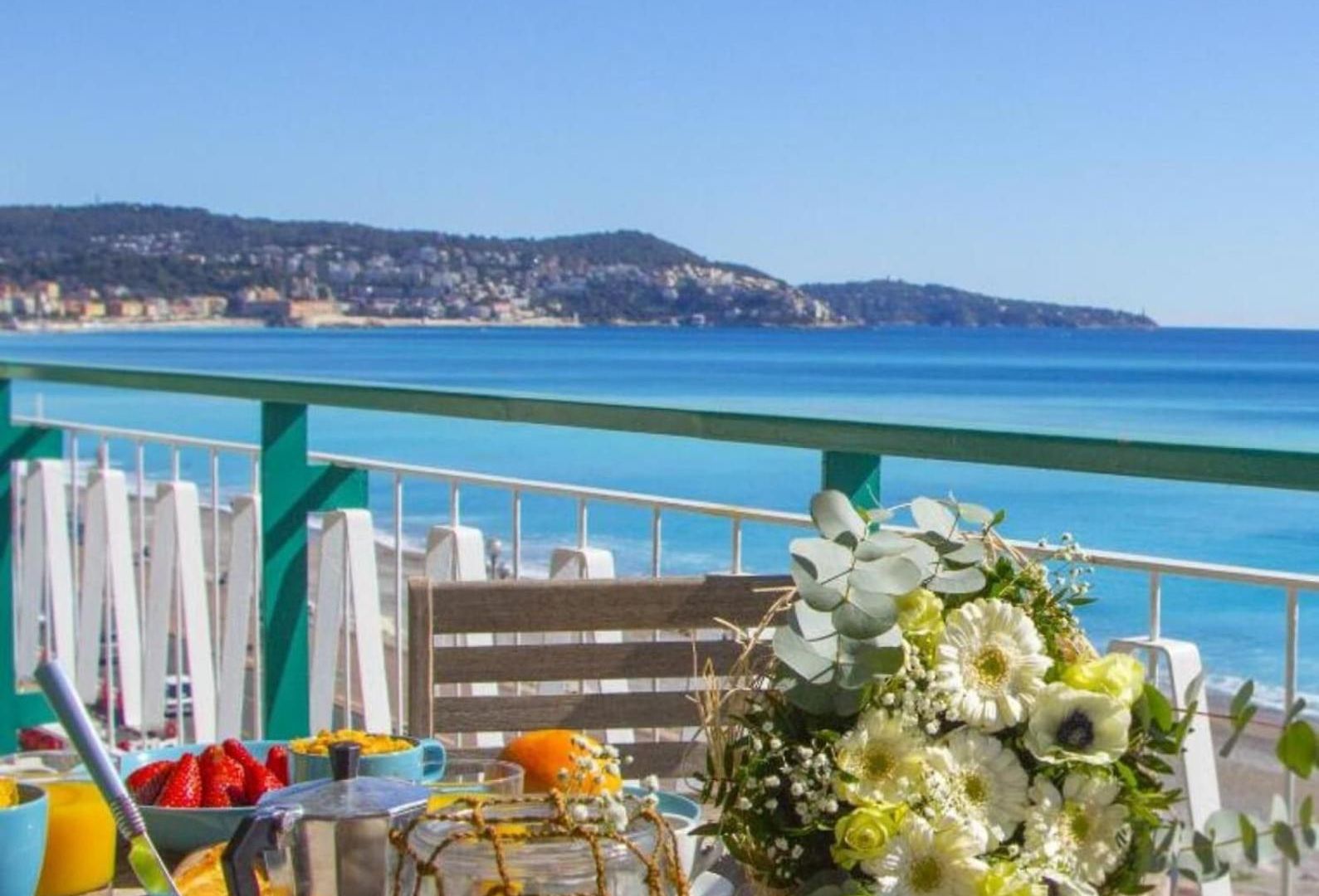 Apartment My Casa - Prom 13 - Sea View - Promenade Des Anglais - Terrace