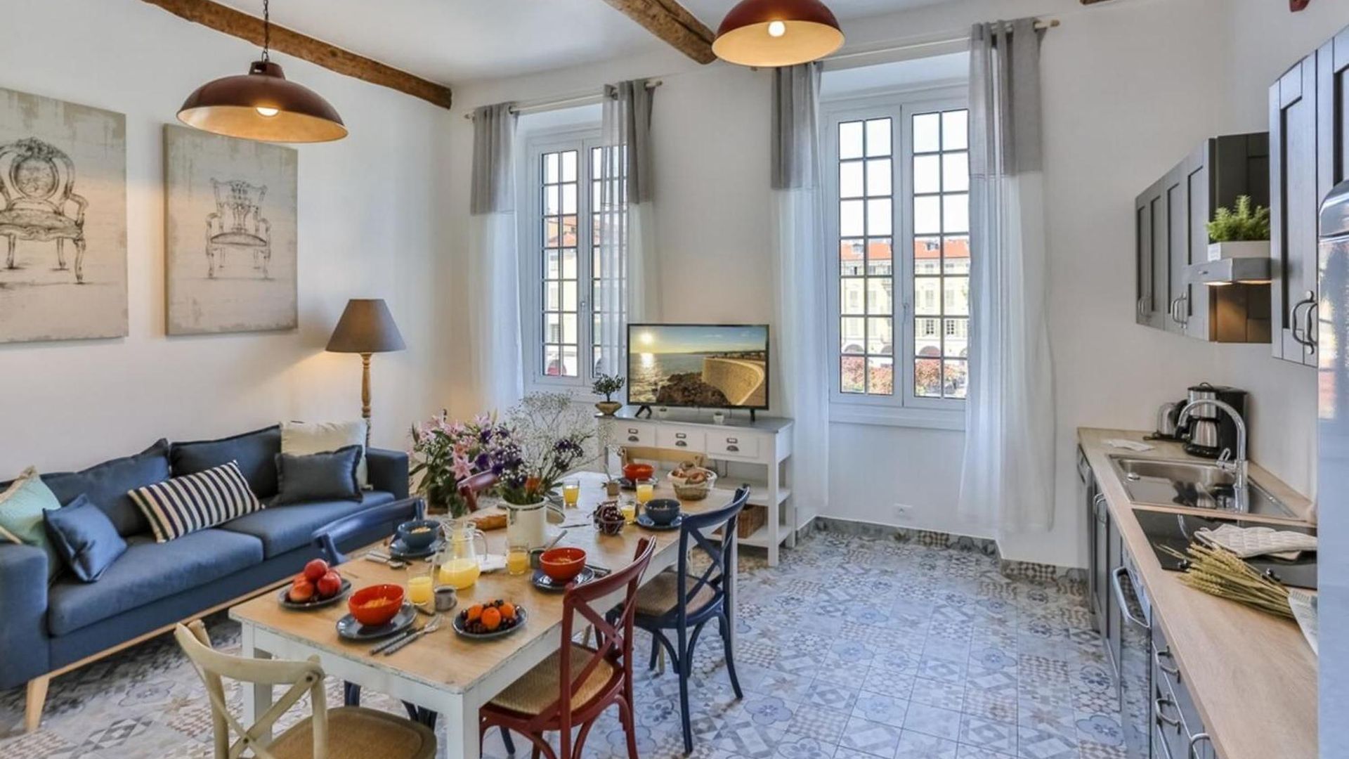 My Casa - Garib - Place Garibaldi - 4 Bedrooms - Balcony Nice