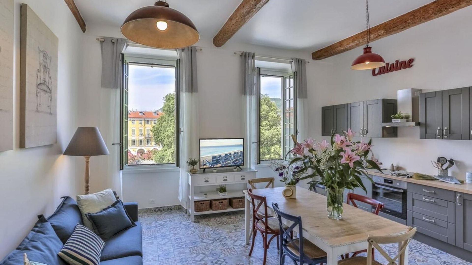 Appartement My Casa - Garib - Place Garibaldi - 4 Bedrooms - Balcony Nice