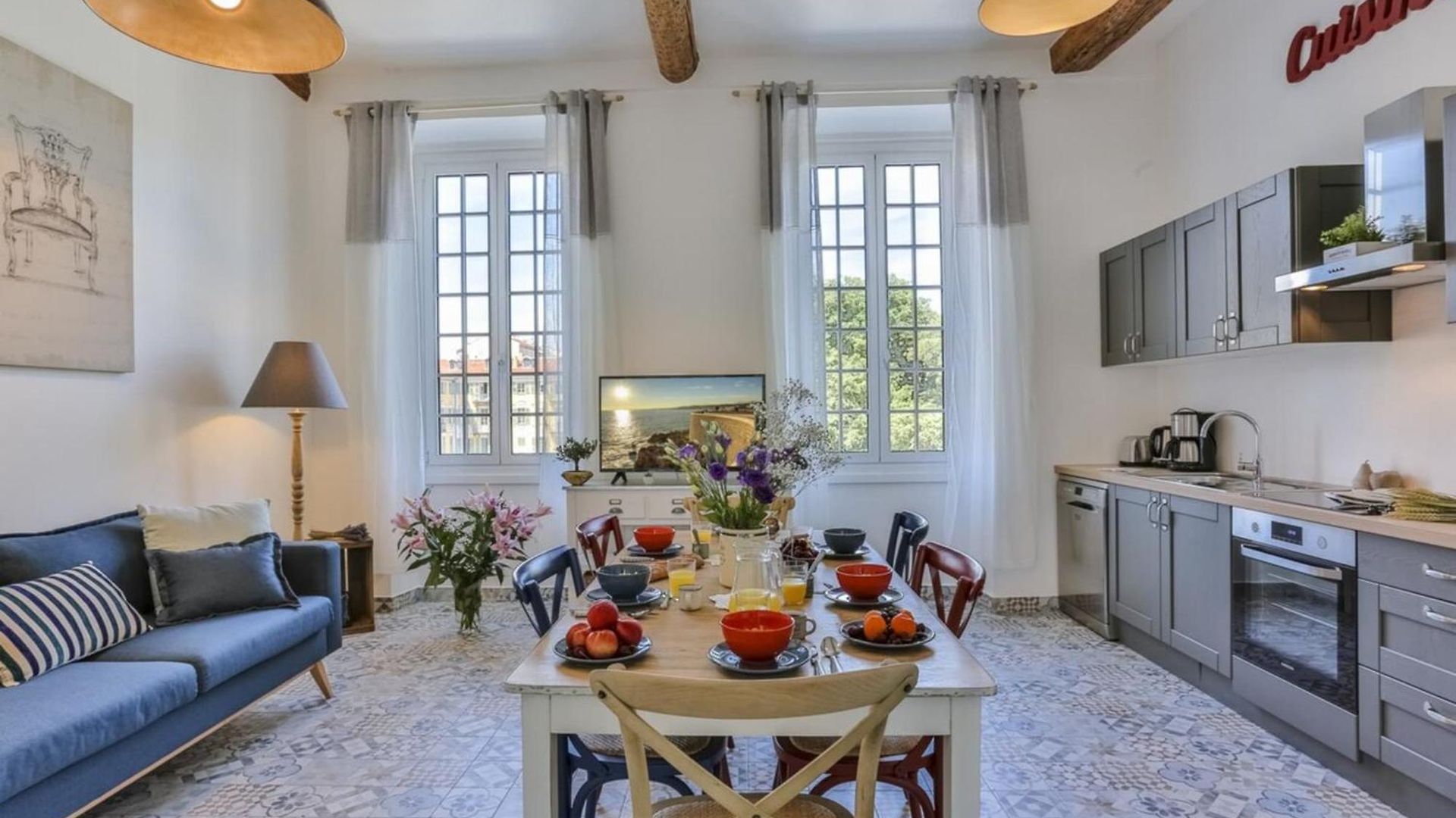 My Casa - Garib - Place Garibaldi - 4 Bedrooms - Balcony * Nice