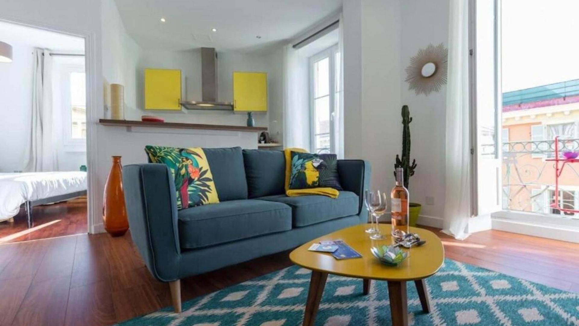 Appartement My Casa - Gioffredo 55 - 2 Beds W Ac On Massena Square *