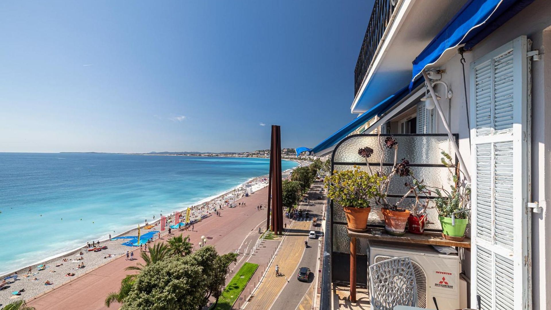 My Casa - Etat Unis 93 Indigo - Amazing Sea View Aprt With Ac Appartement Nice