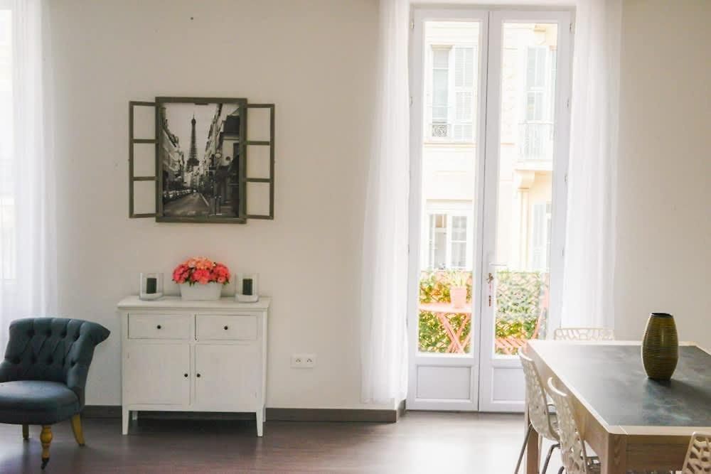 Appartement Hype-center Balcony 3br Ac Near Tram For6 Guests