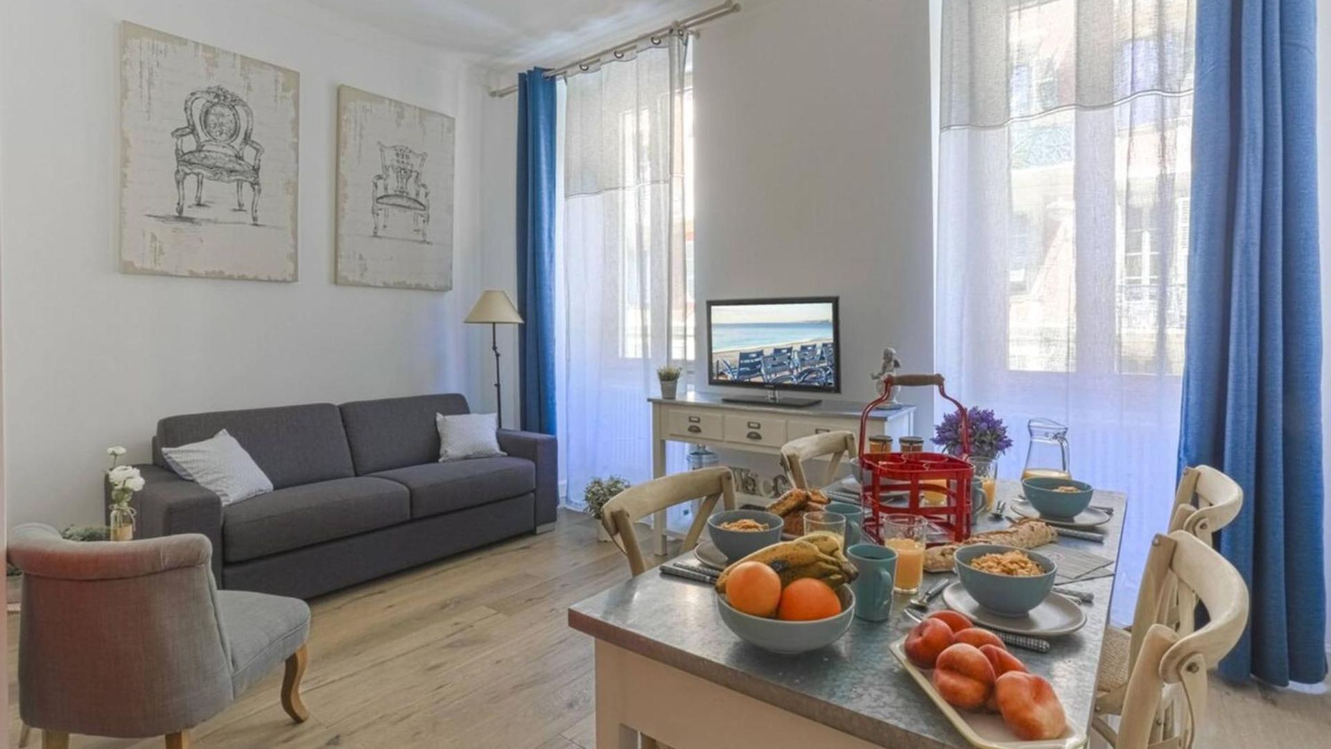 Apartment My Casa - Cassini Gt - 1 Bedroom - Balcony - Place Garibaldi Nice