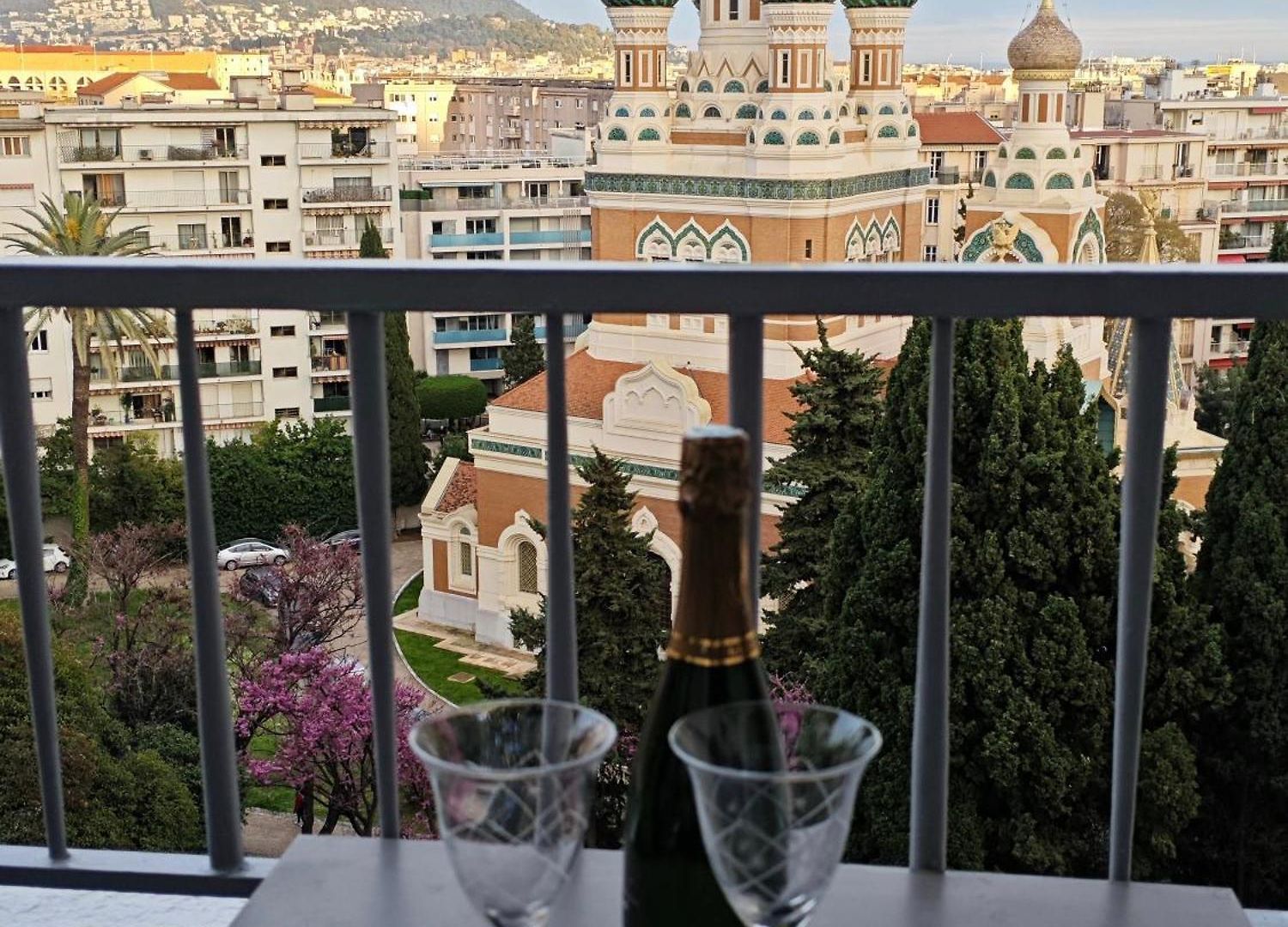 3p 72m2 Climatisé Vue Exceptionnelle Cathédrale St Nicolas Et Appartement Nice
