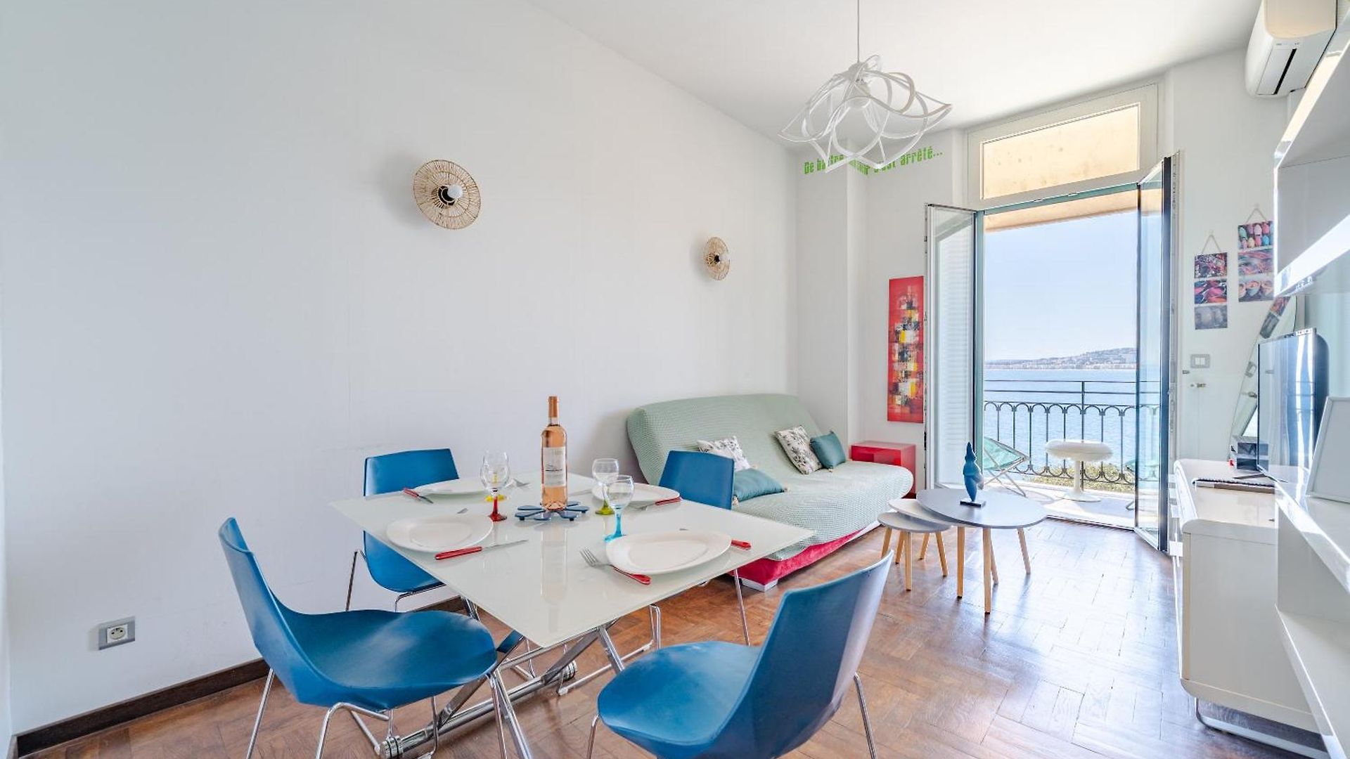Apartment Panoramic Sea View - Promenade Des Nice