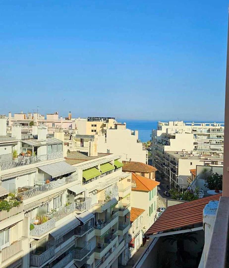 Apartment Floor With Sea View, Clim And Veranda Nice