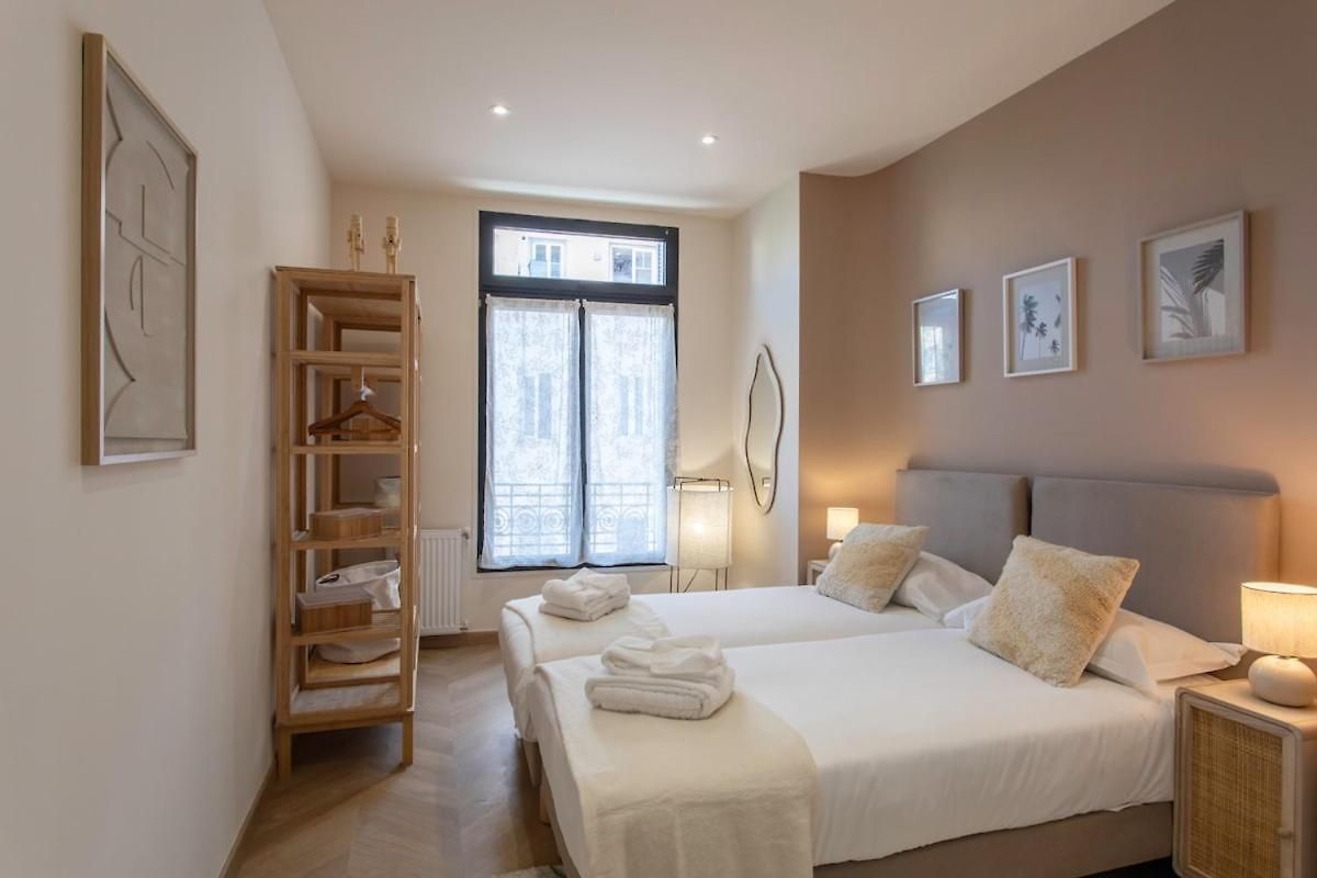 #52 Staywizus - Etoile ,central, Balcony, Ac - 5 Min Place Massena Appartement *