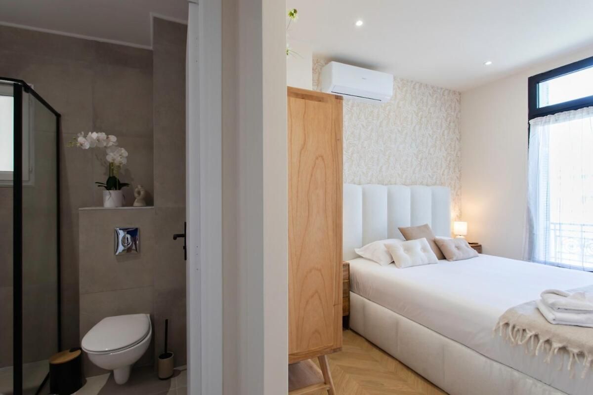 #52 Staywizus - Etoile ,central, Balcony, Ac - 5 Min Place Massena *