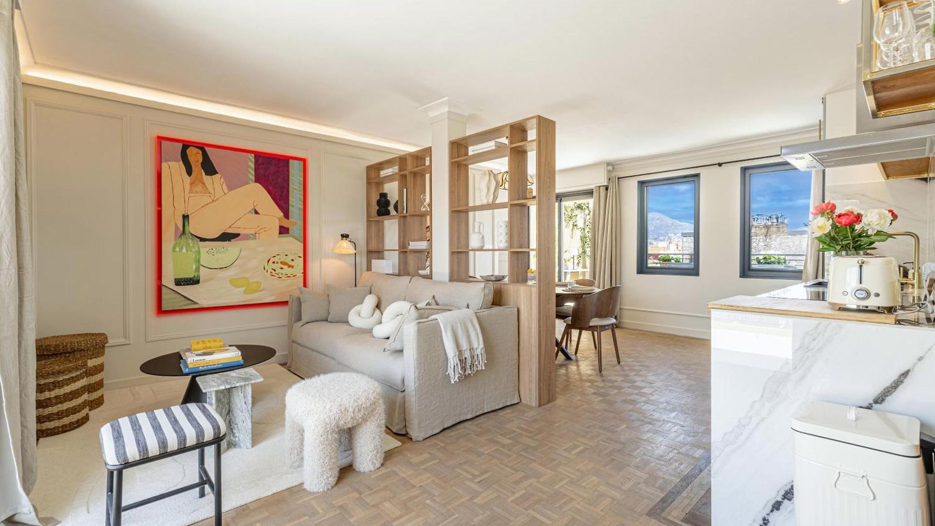 Luxurious Penthouse, 2 Bedroom Suites, 3 Spacious Terraces, Gorgeous Views Of Mountains And Sea, Appartement Nice