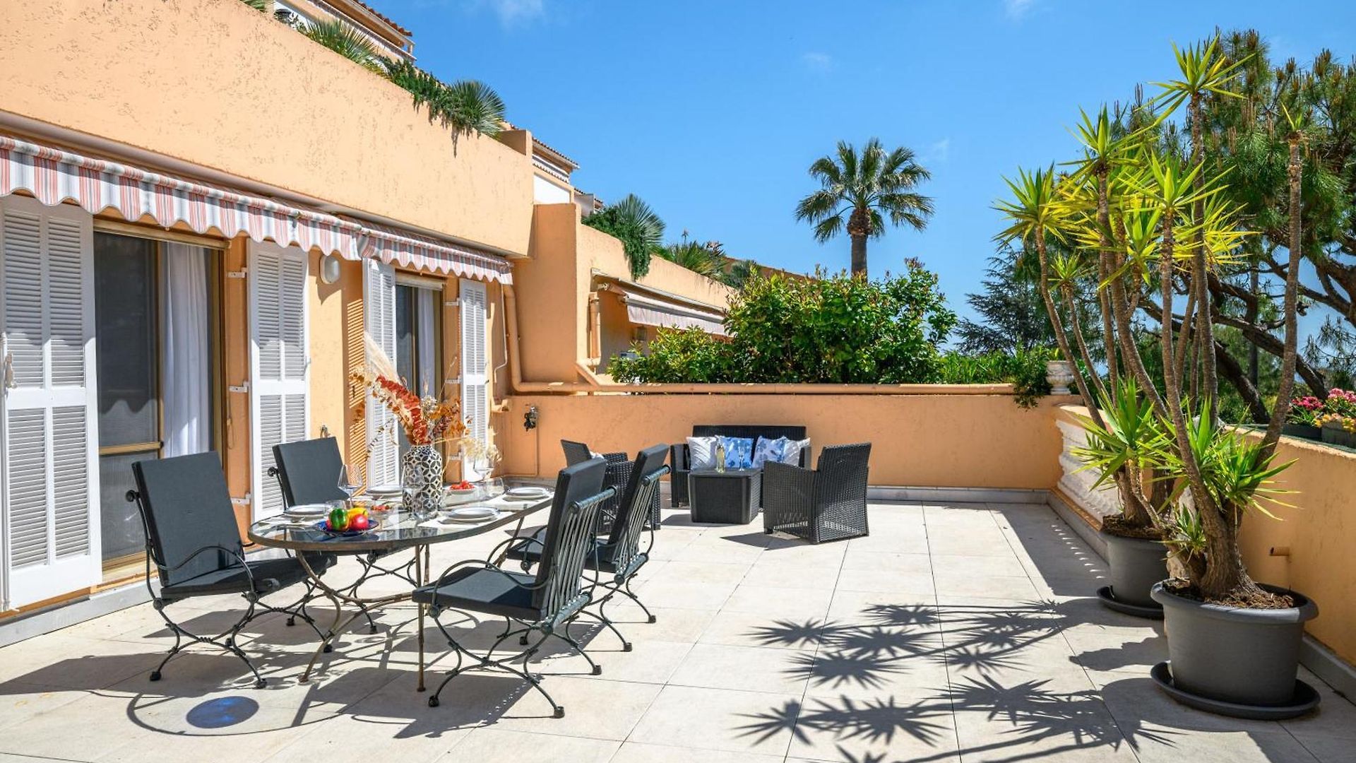 Fabron, Terrasse & Piscine Dans * Nice