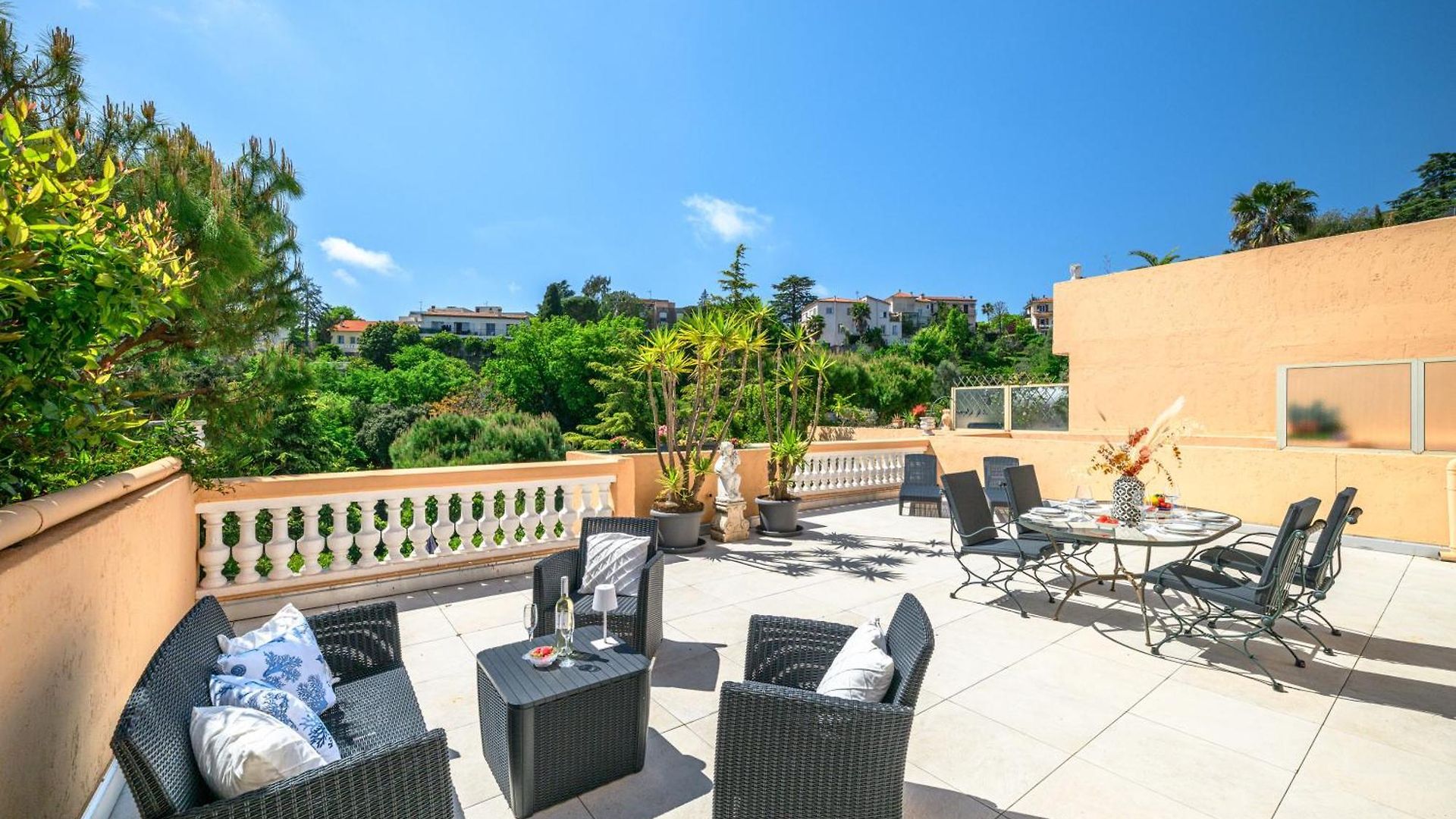 Apartment Fabron, Terrasse & Piscine Dans Nice