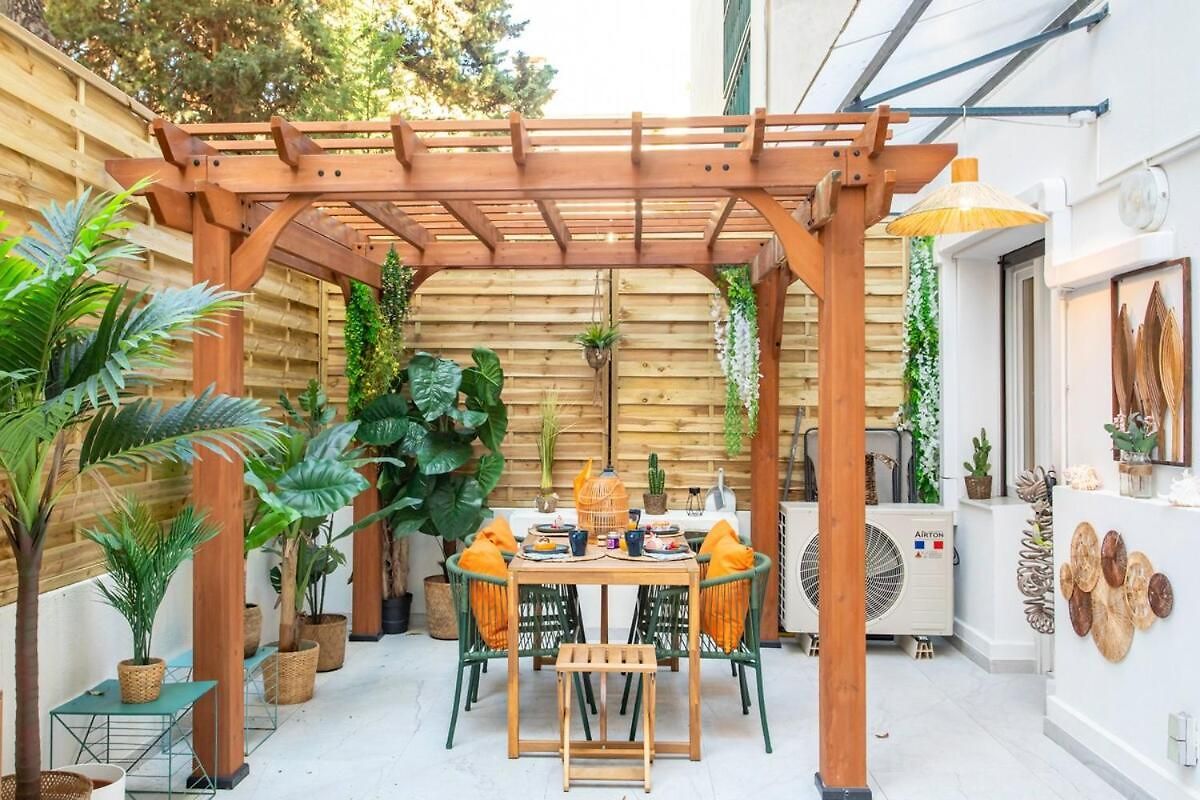 #55 Staywizus - Sun Terrace Ac & Wifi 10mins Walk To Sea & Oldtown Appartement Nice