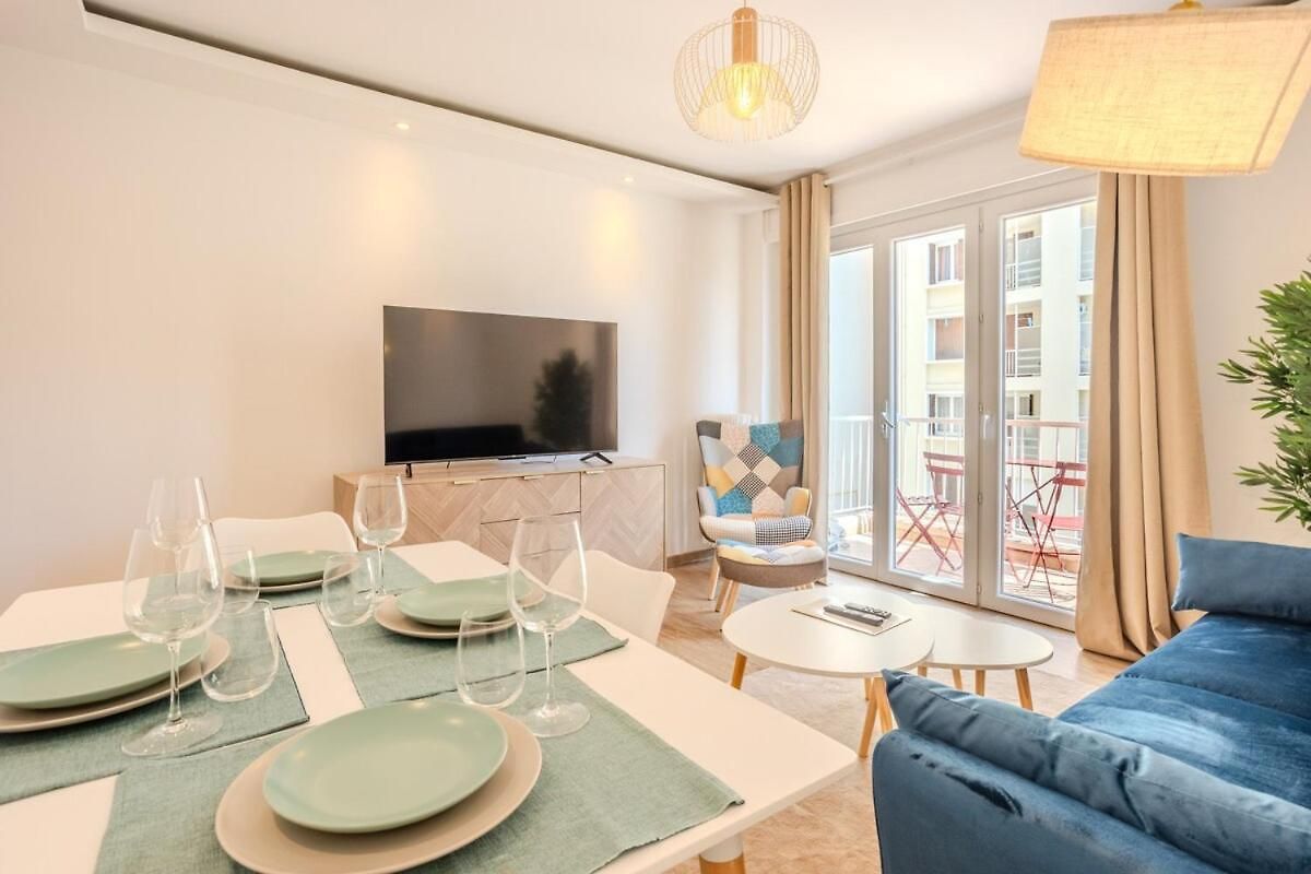 Appartement 4pers à 2 Pas De La Promenade *