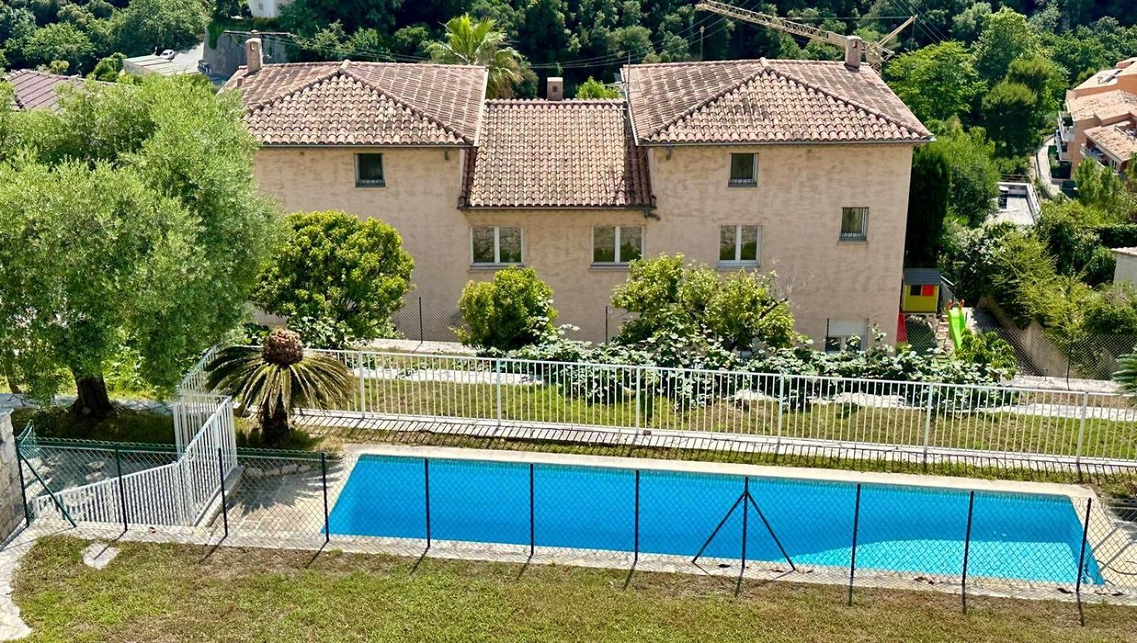 Apartment Passiflore With Garden And Private Swimming Pool Nice