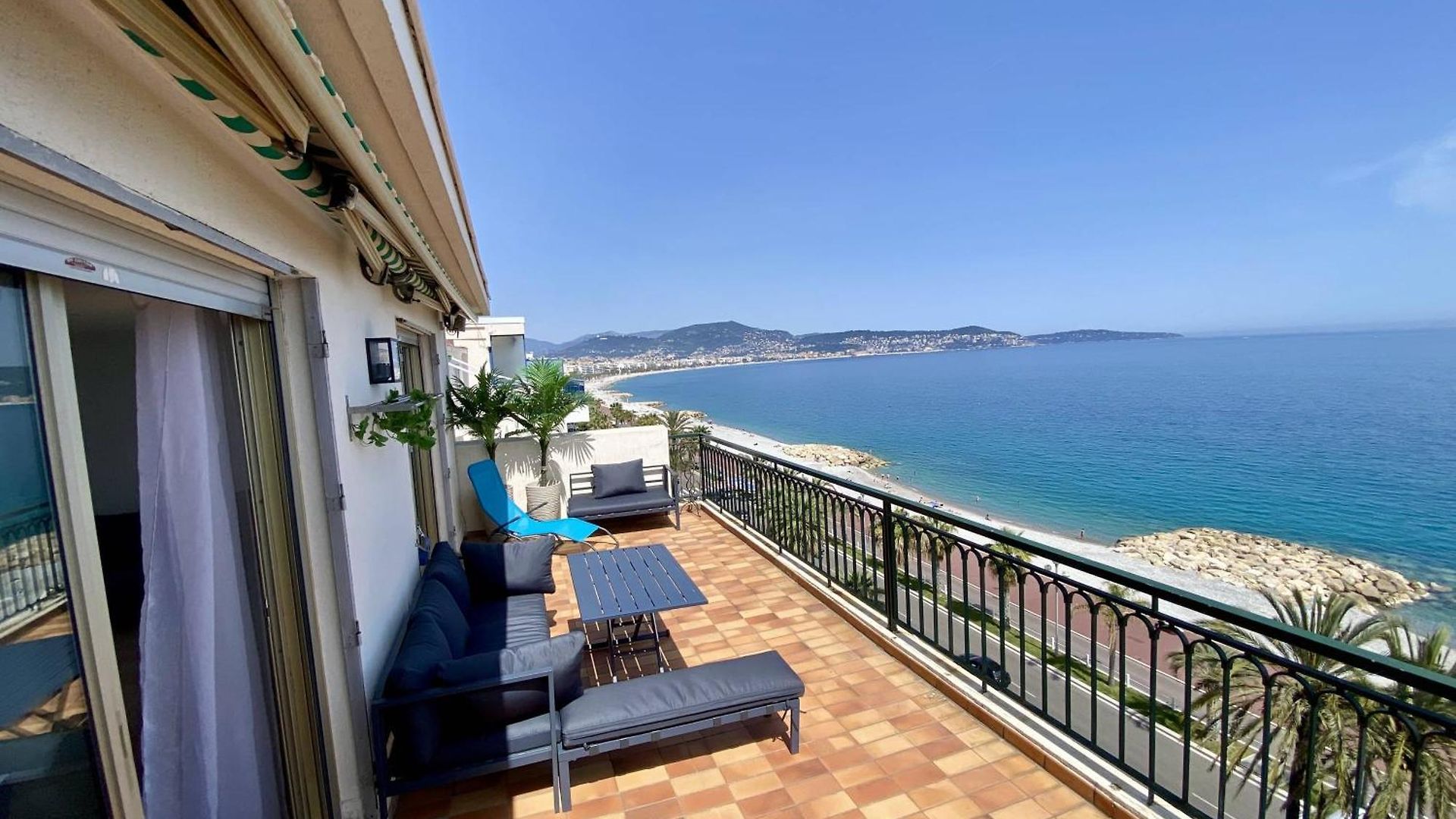 2p Panoramic Sea View Wi-fi Ac Appartement *